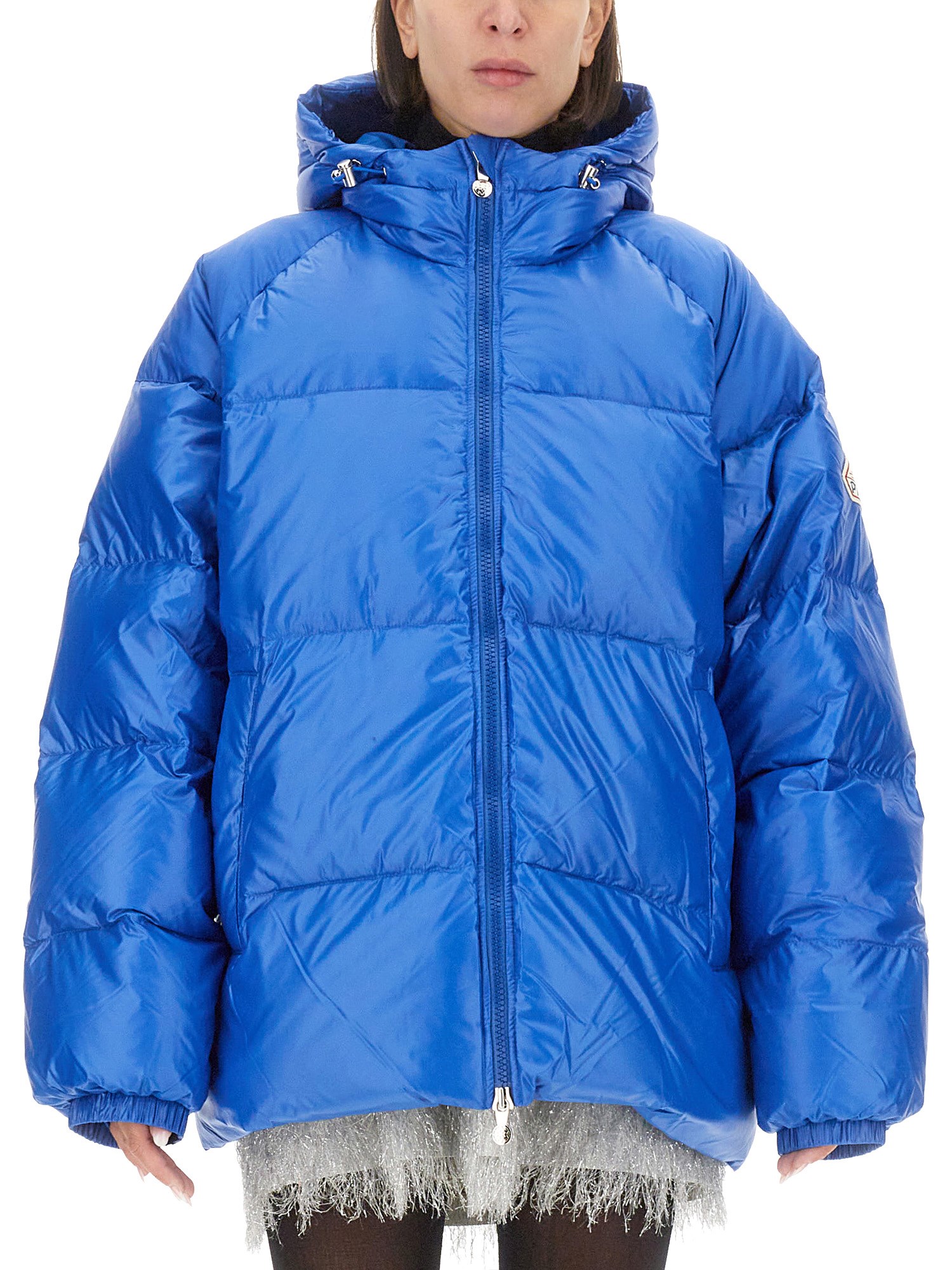 Shop Pyrenex Puffer Jacket "sten 3 Shiny Amiral" In Blue