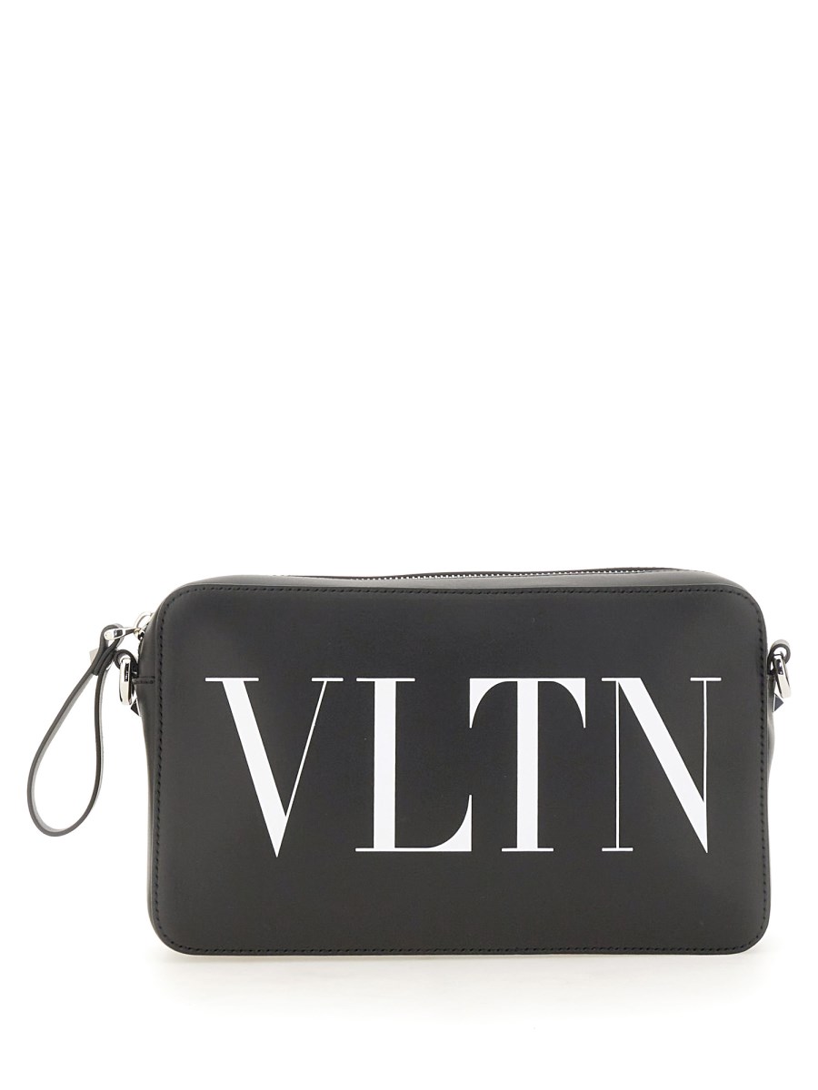 VALENTINO GARAVANI BORSA IN PELLE CON LOGO