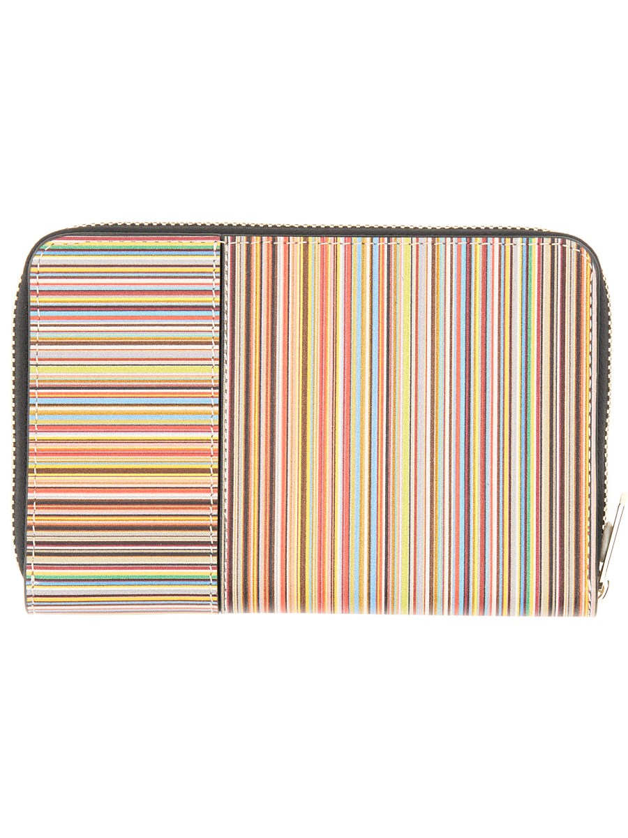 PORTAFOGLIO SIGNATURE STRIPE