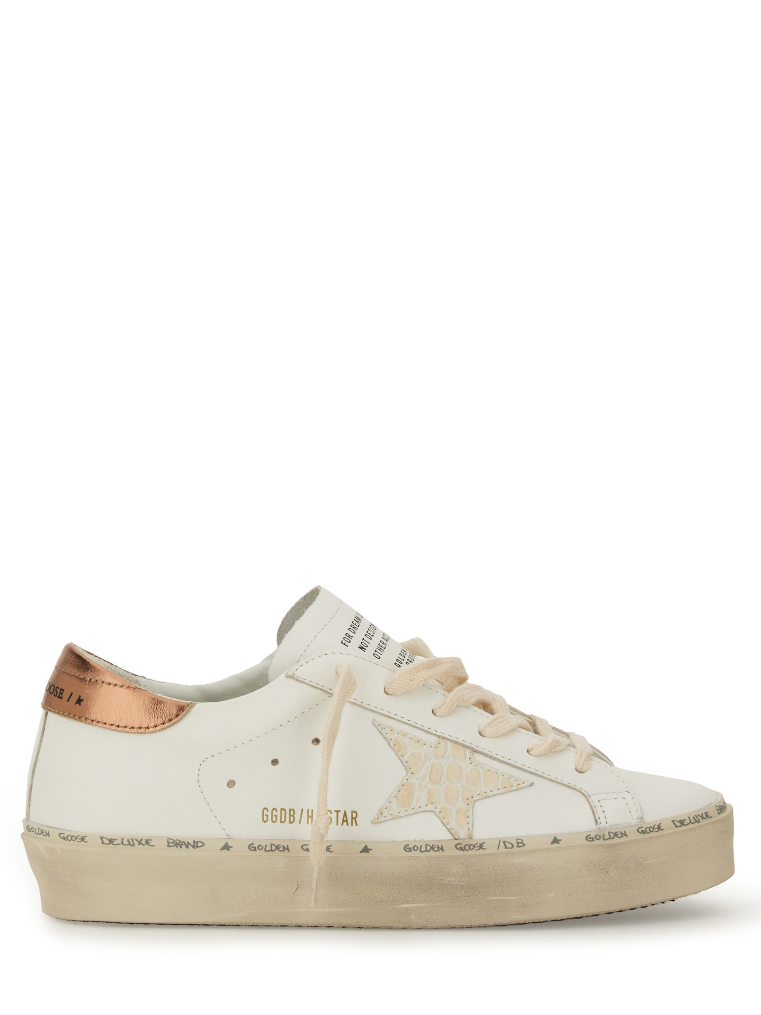 Shop Golden Goose Sneaker "star" In White