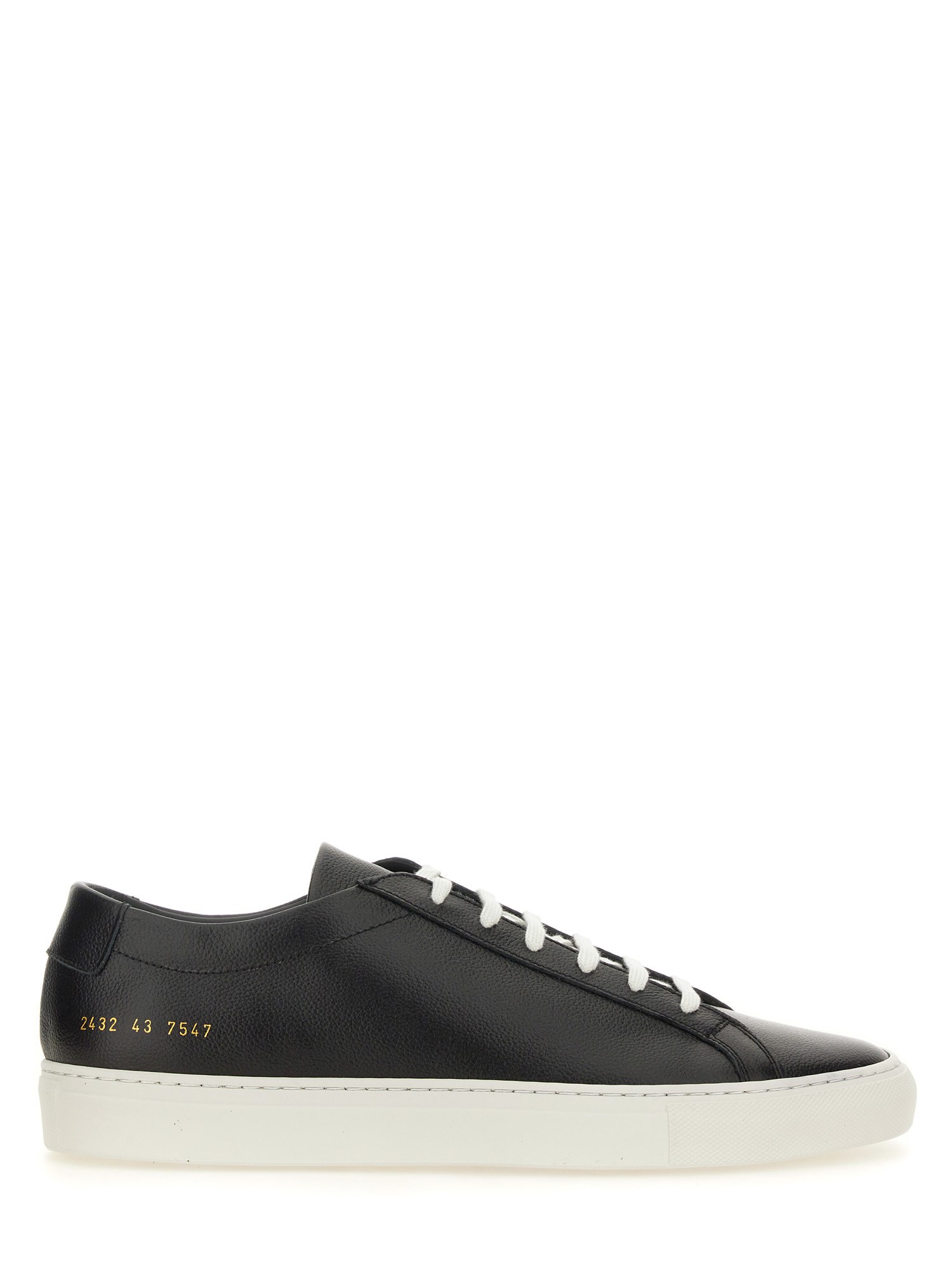 Common Projects Achilles Contrast Bumpy Sneakers In Blue