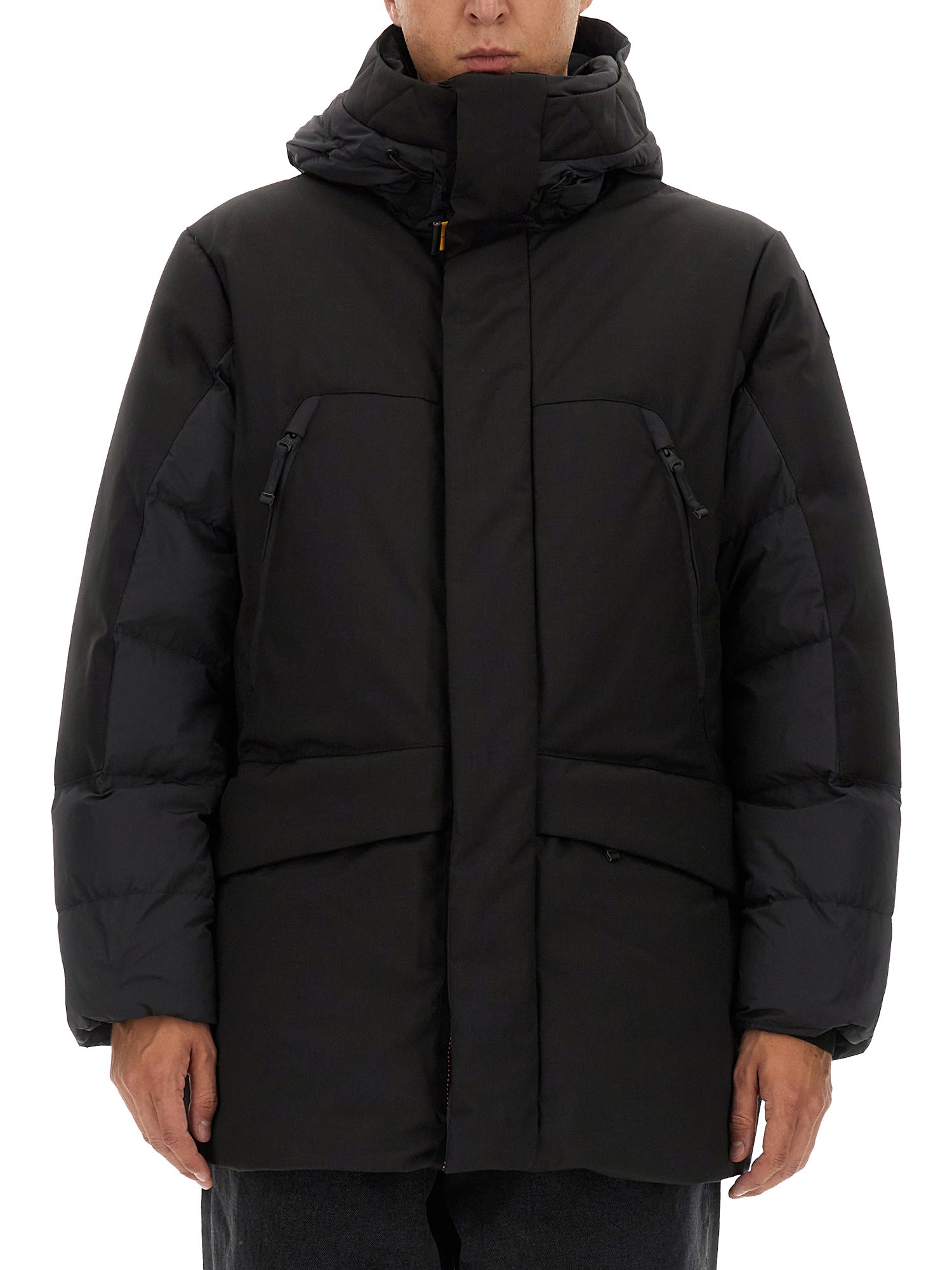 Shop Parajumpers Jacket "hikari" In Black