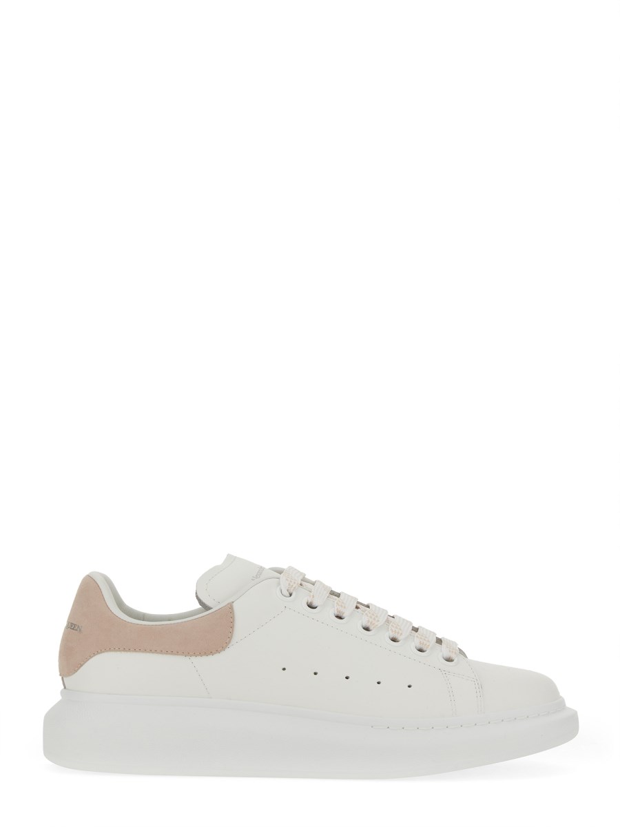 ALEXANDER McQUEEN SNEAKER OVERSIZE IN PELLE