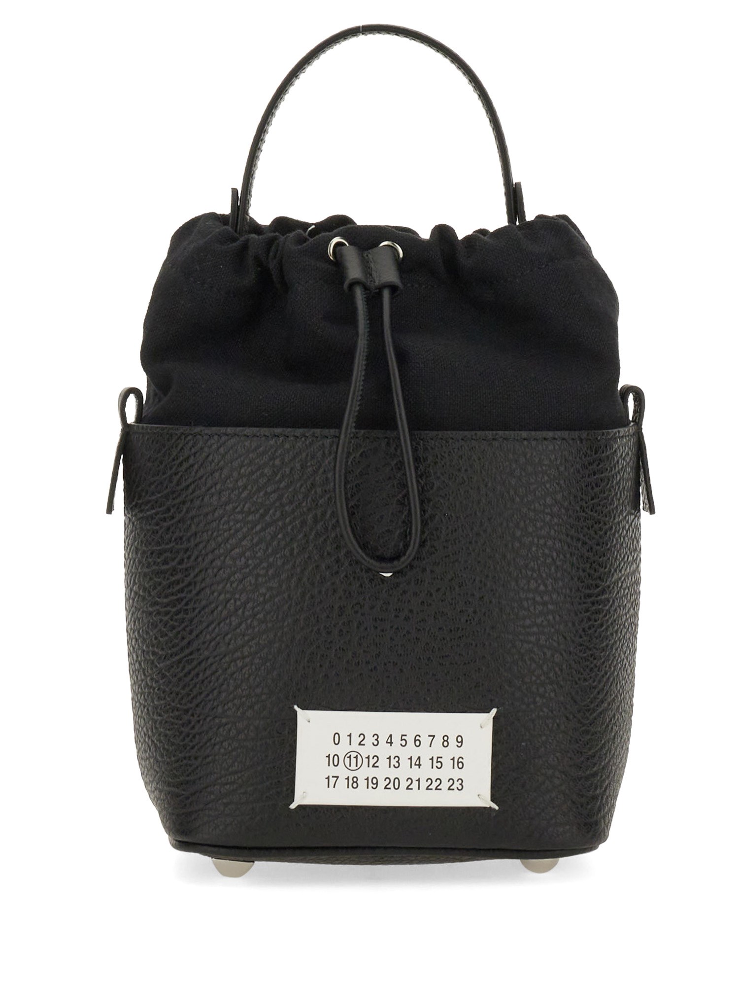 Shop Maison Margiela 5ac Bucket Bag In Black