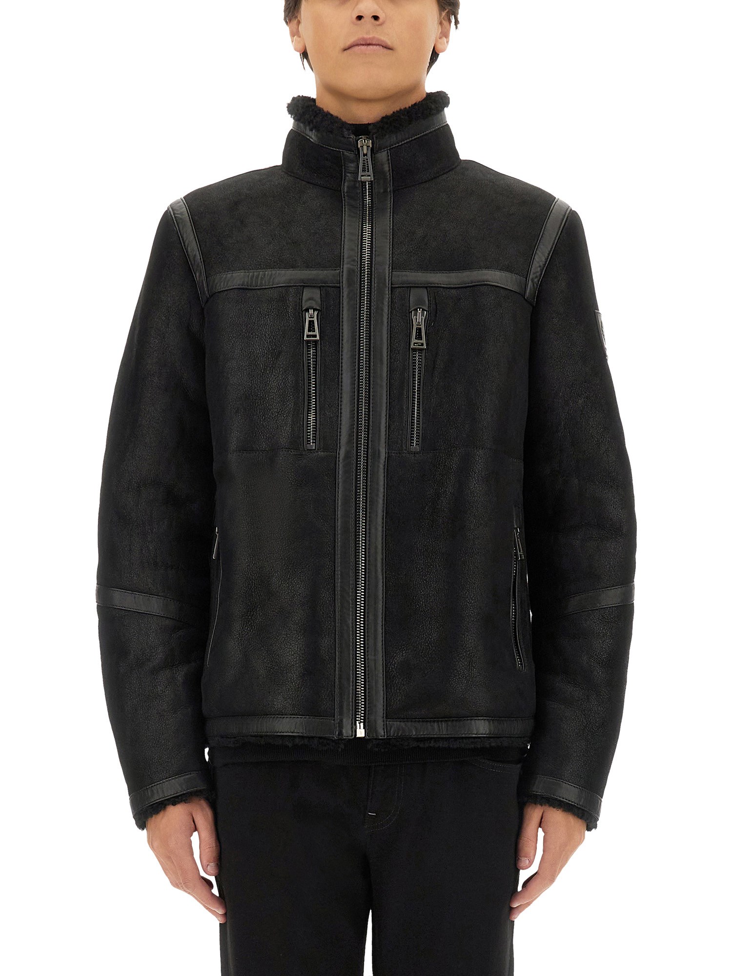 Shop Belstaff Jacket "tundra" In Black