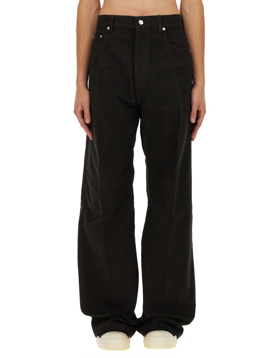 RICK OWENS PANTALONE IN COTONE