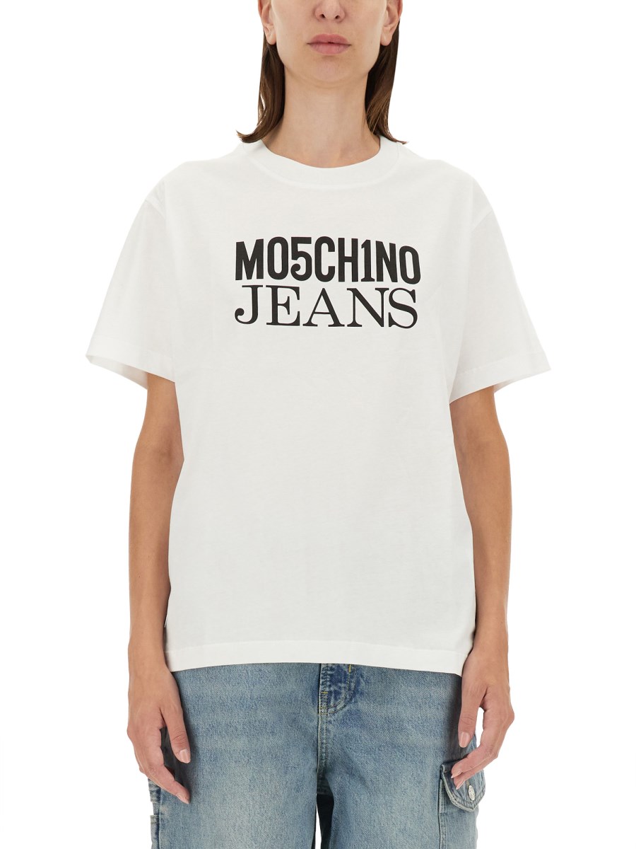 MOSCHINO JEANS T-SHIRT CON LOGO