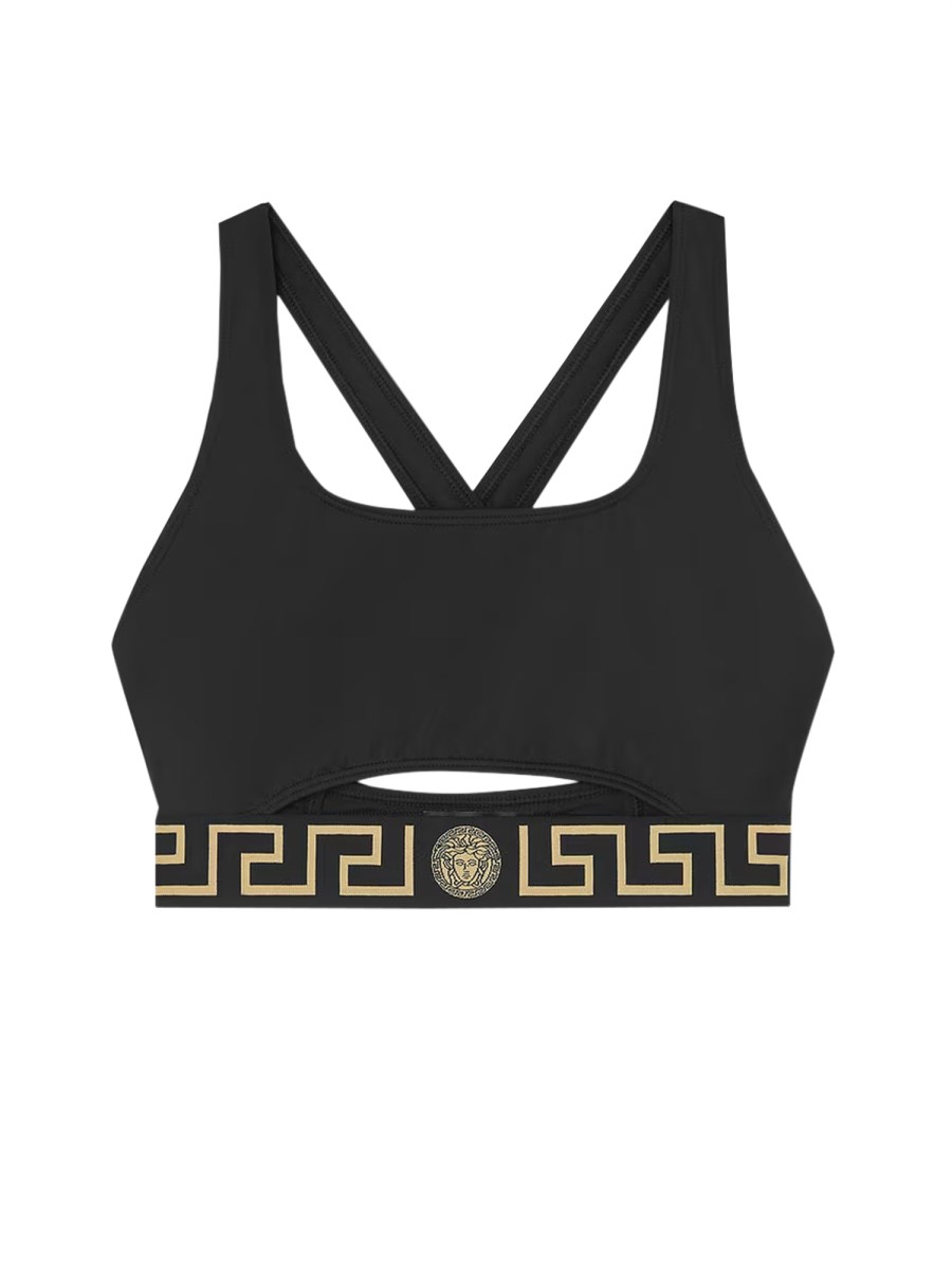 VERSACE TOP BIKINI CON BORDO GRECA