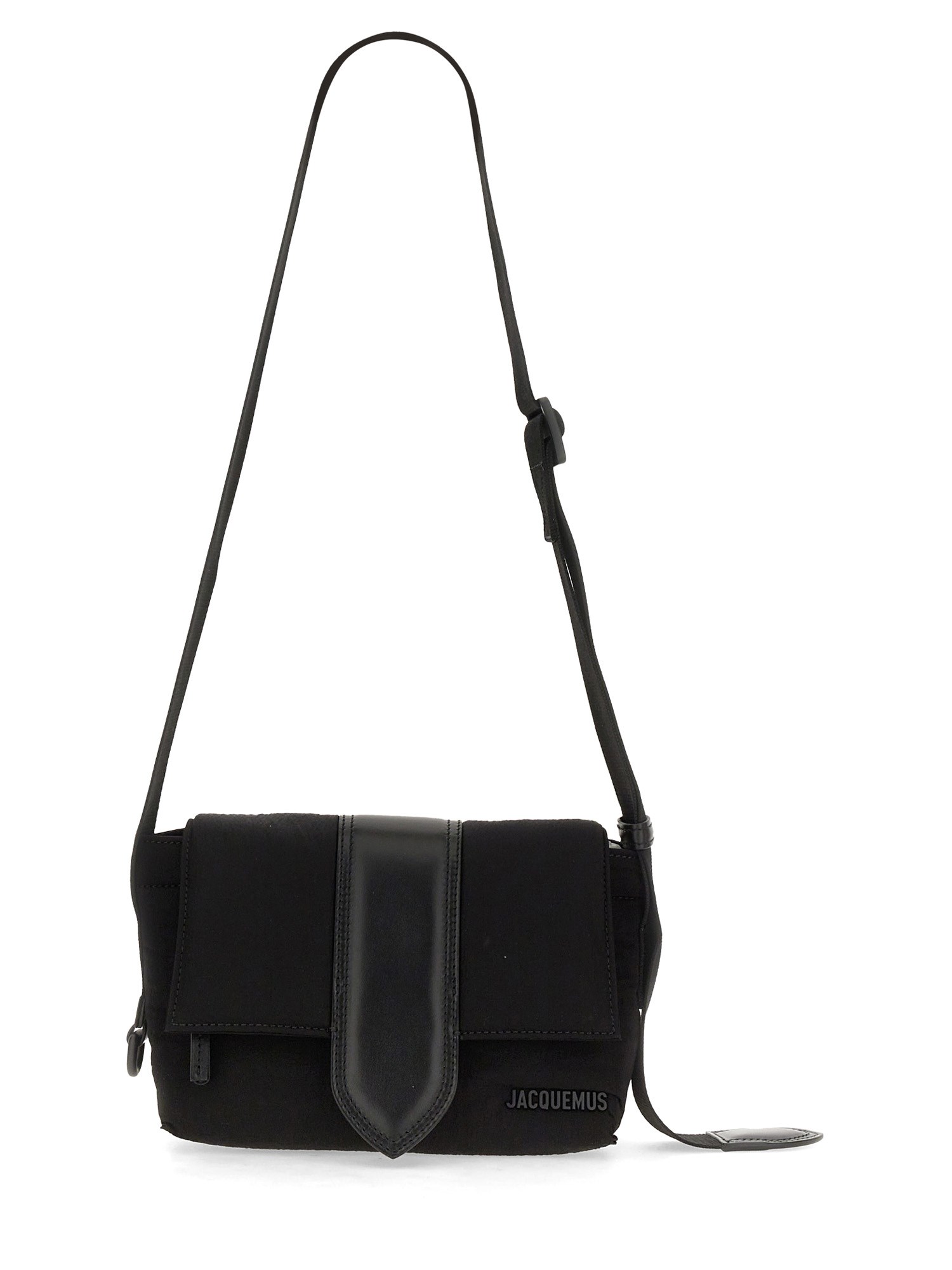 Jacquemus Le Petit Messenger Bambin Bag In Black