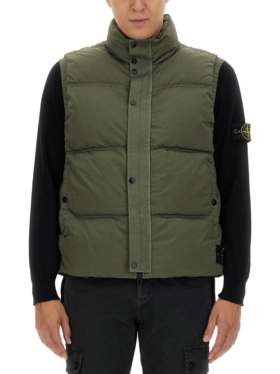 STONE ISLAND GILET IMBOTTITO