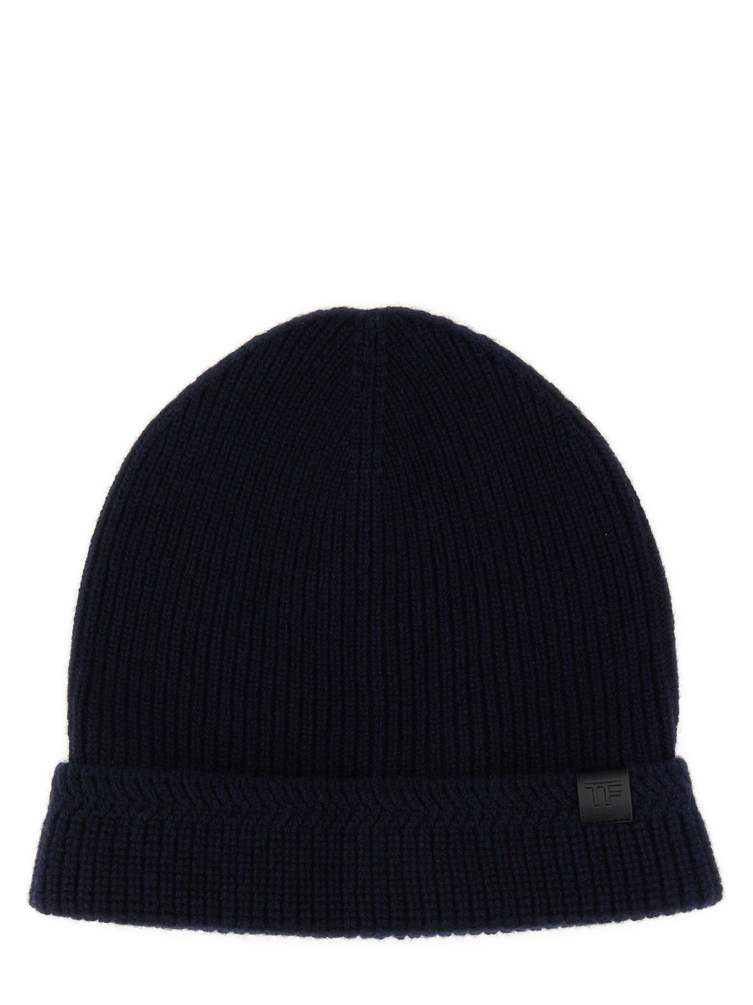 Shop Tom Ford Cashmere Beanie Hat In Blue