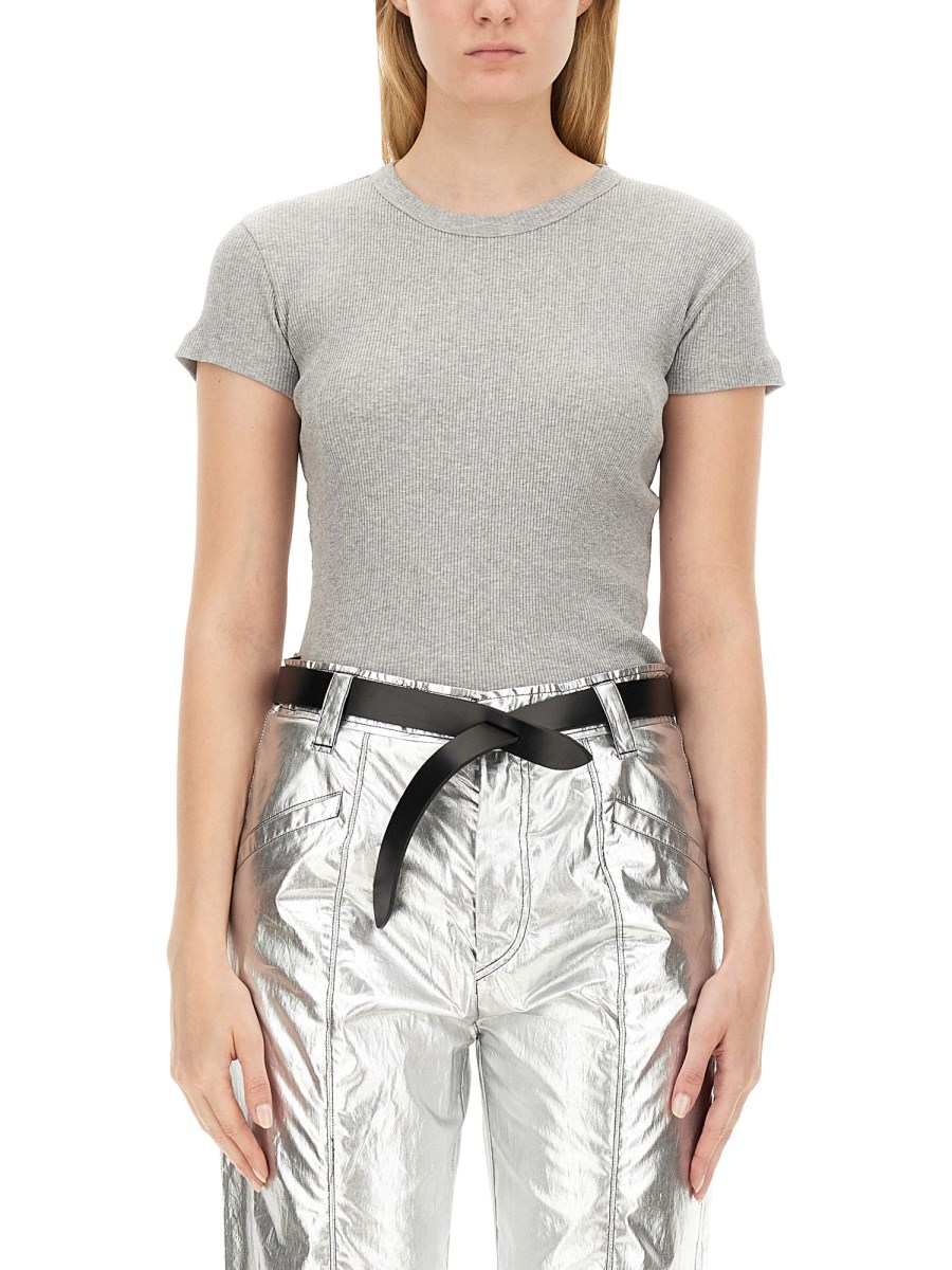 ISABEL MARANT T-SHIRT IN COTONE