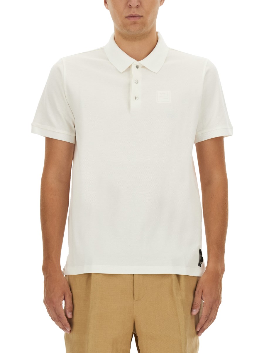 FENDI POLO IN COTONE