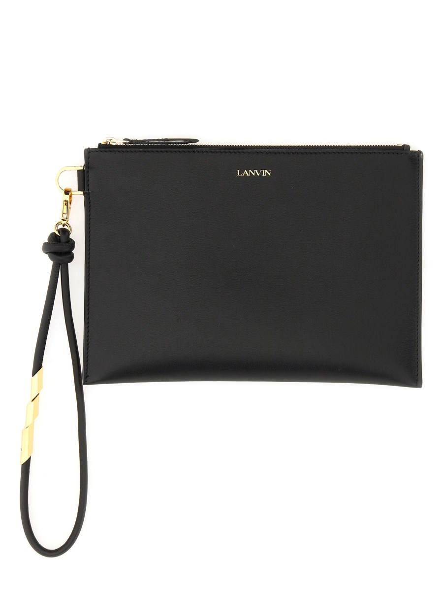 LANVIN CLUTCH IN PELLE