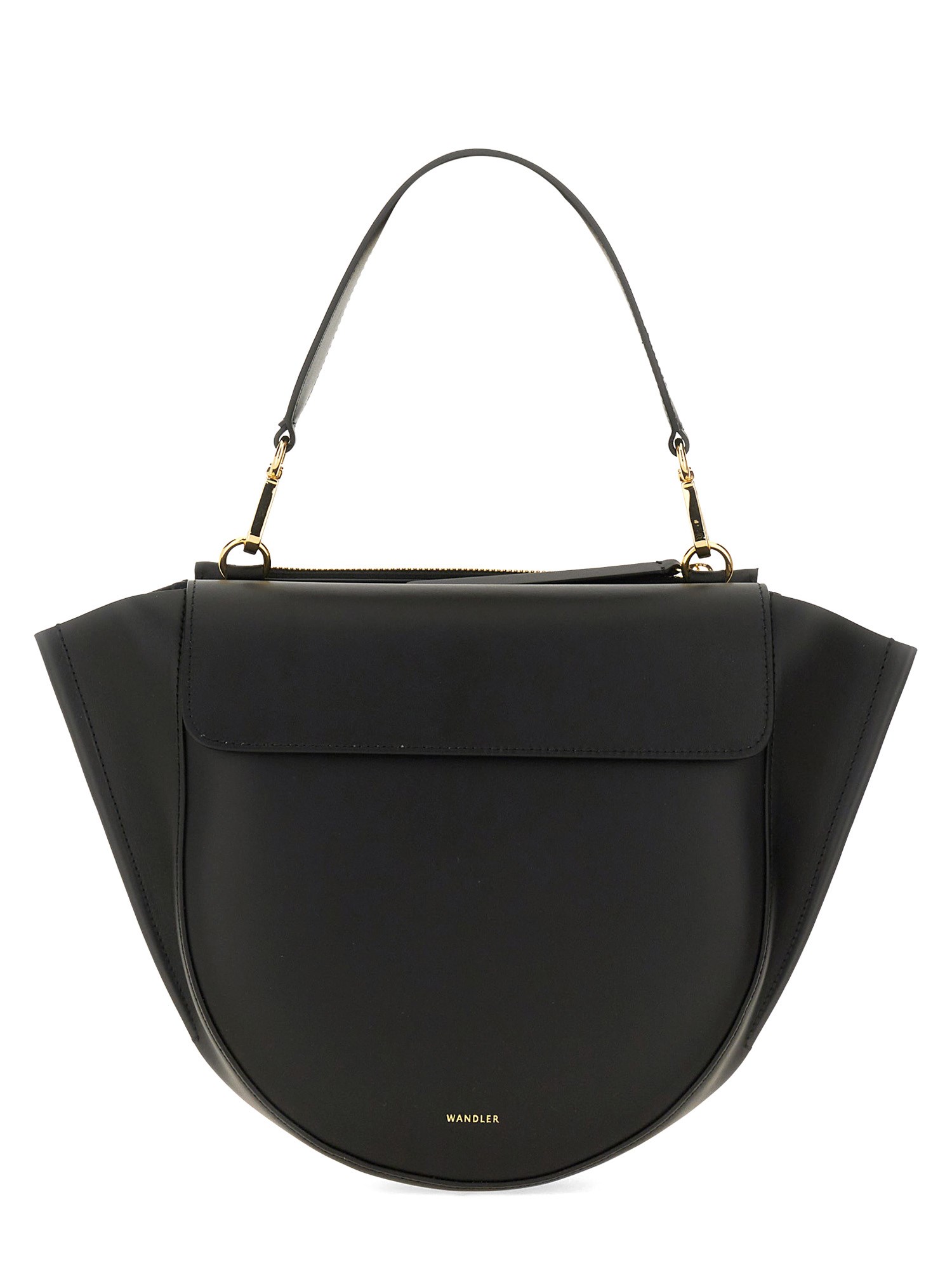 Shop Wandler Bag "hortensia" Medium In Black