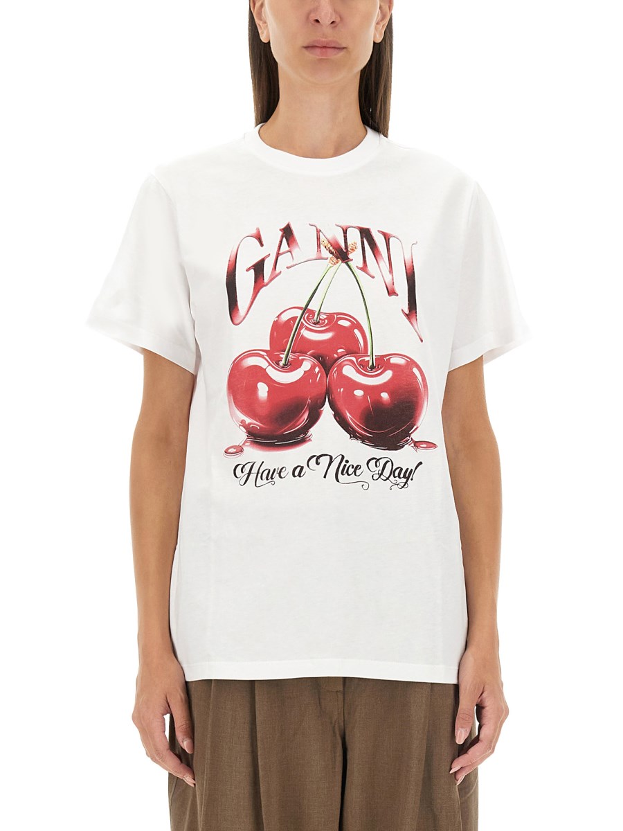 T-SHIRT CON STAMPA CHERRY