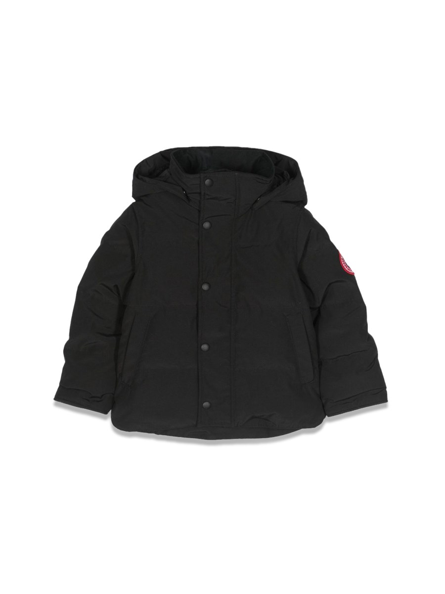 kids snowy owl parka- cr