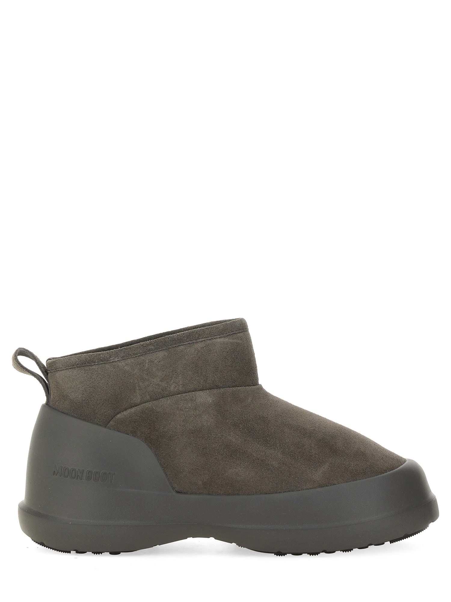 Moon Boot Luna Logo-printed Boots In Charcoal