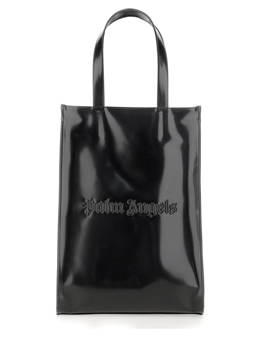 PALM ANGELS BORSA TOTE CON LOGO