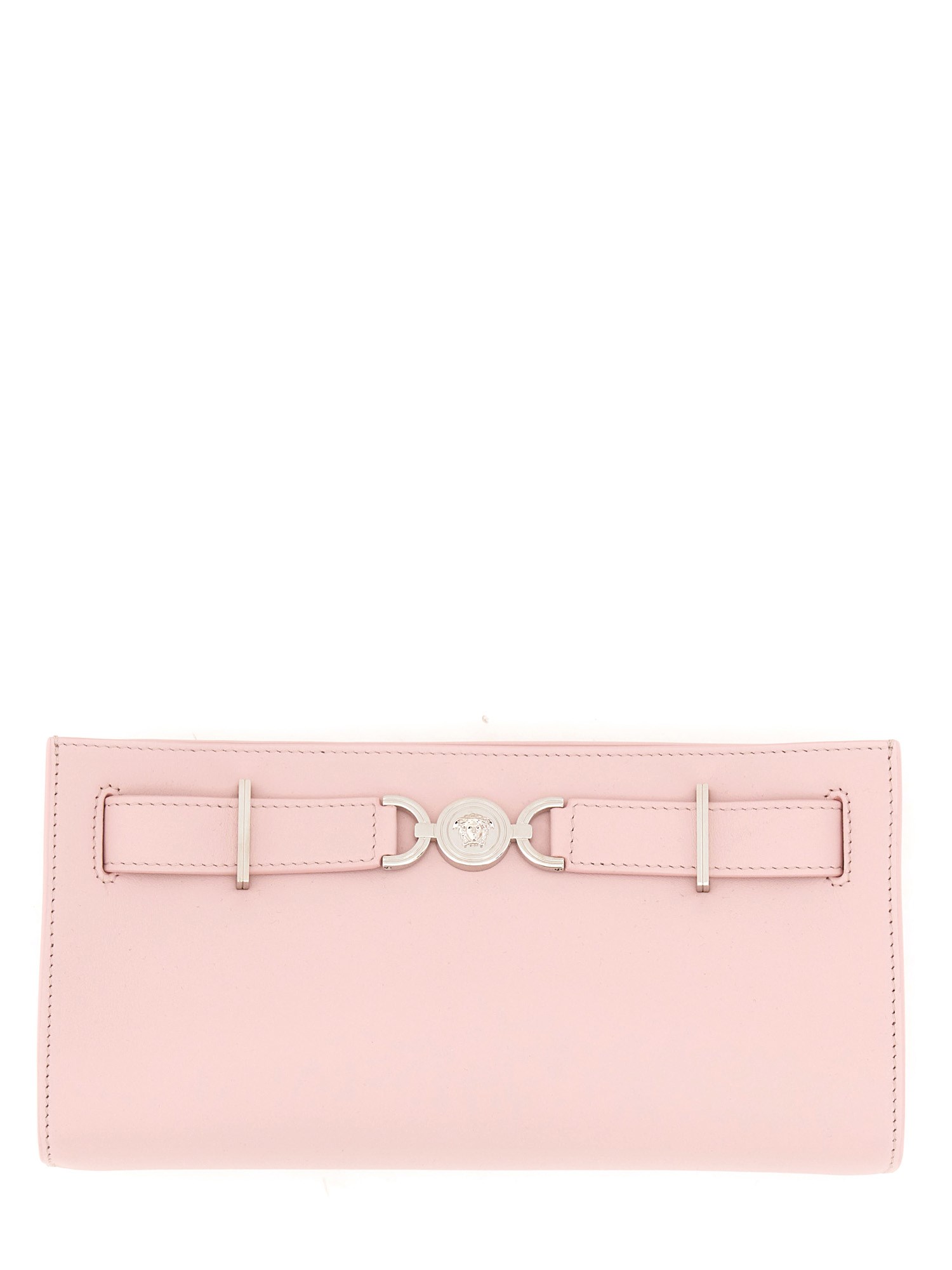 Shop Versace "jellyfish '95" Clutch Bag In Pink