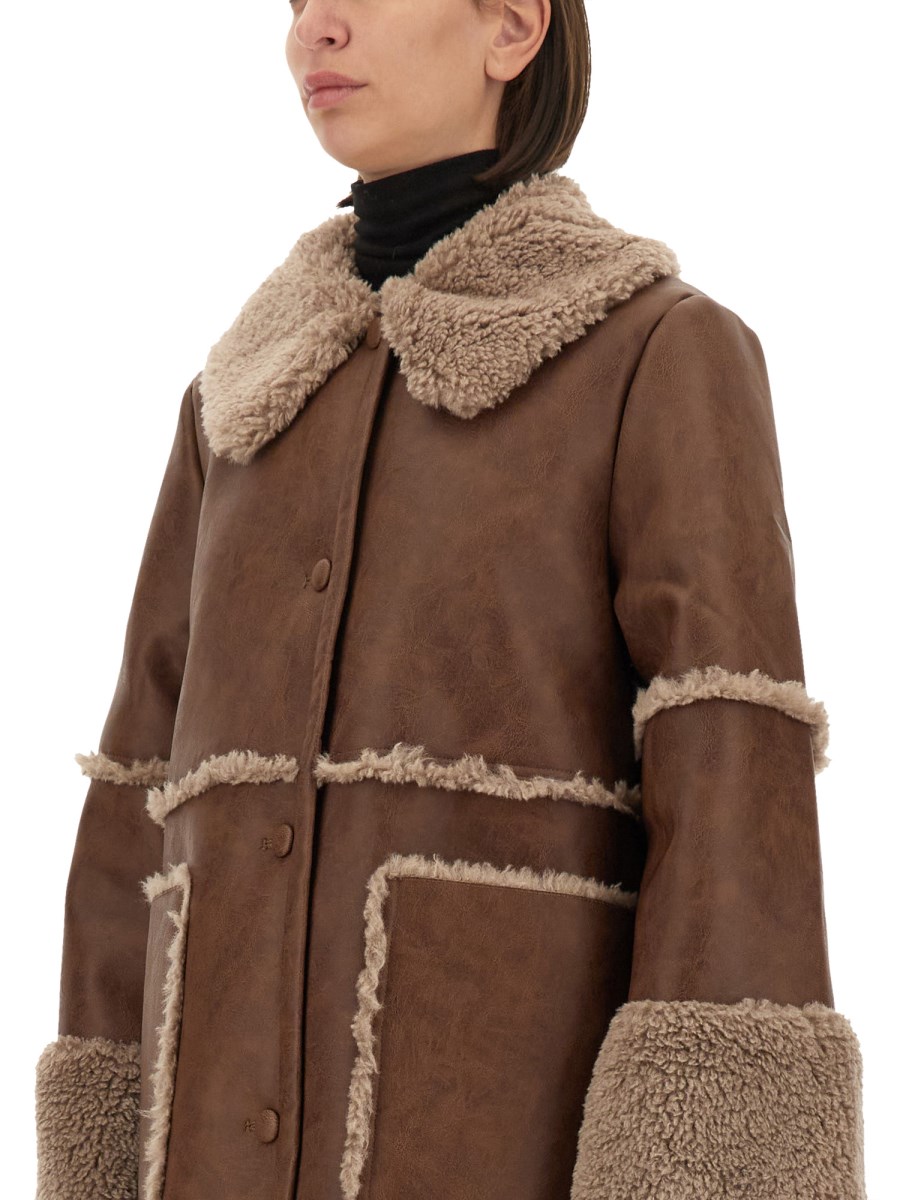 ハット BAUM UND PFERDGARTEN Woman Hat Brown 23885 C8178 BAUM UND PFERDGARTEN - DAFNE COAT. - Eleonora Bonucci