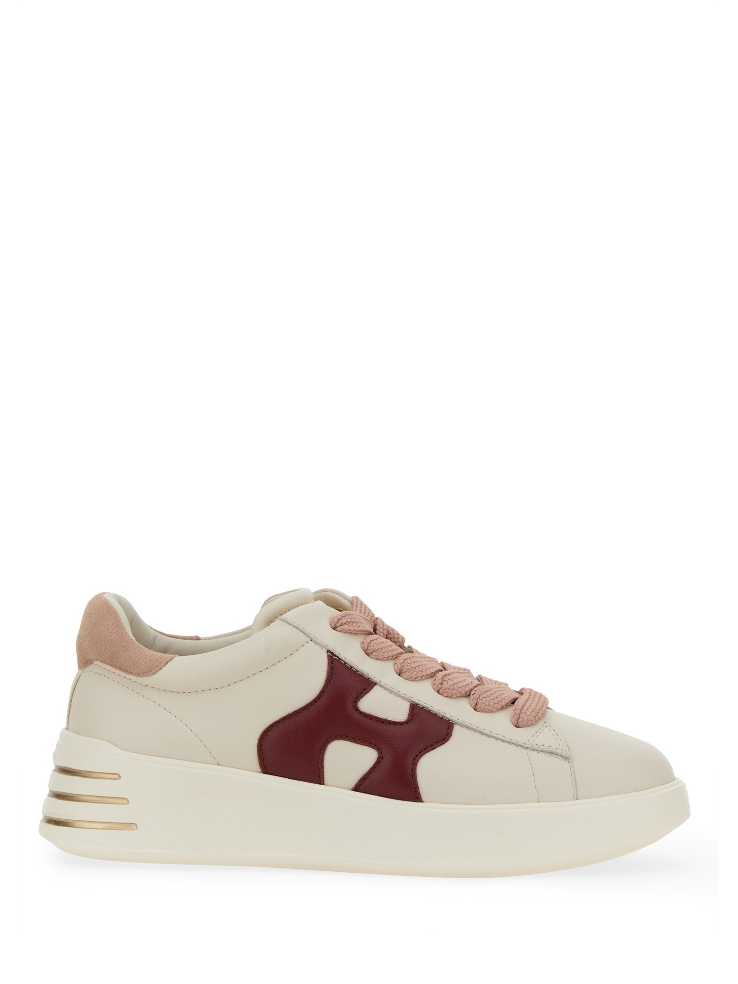 Shop Hogan Rebel Sneaker In Ivory