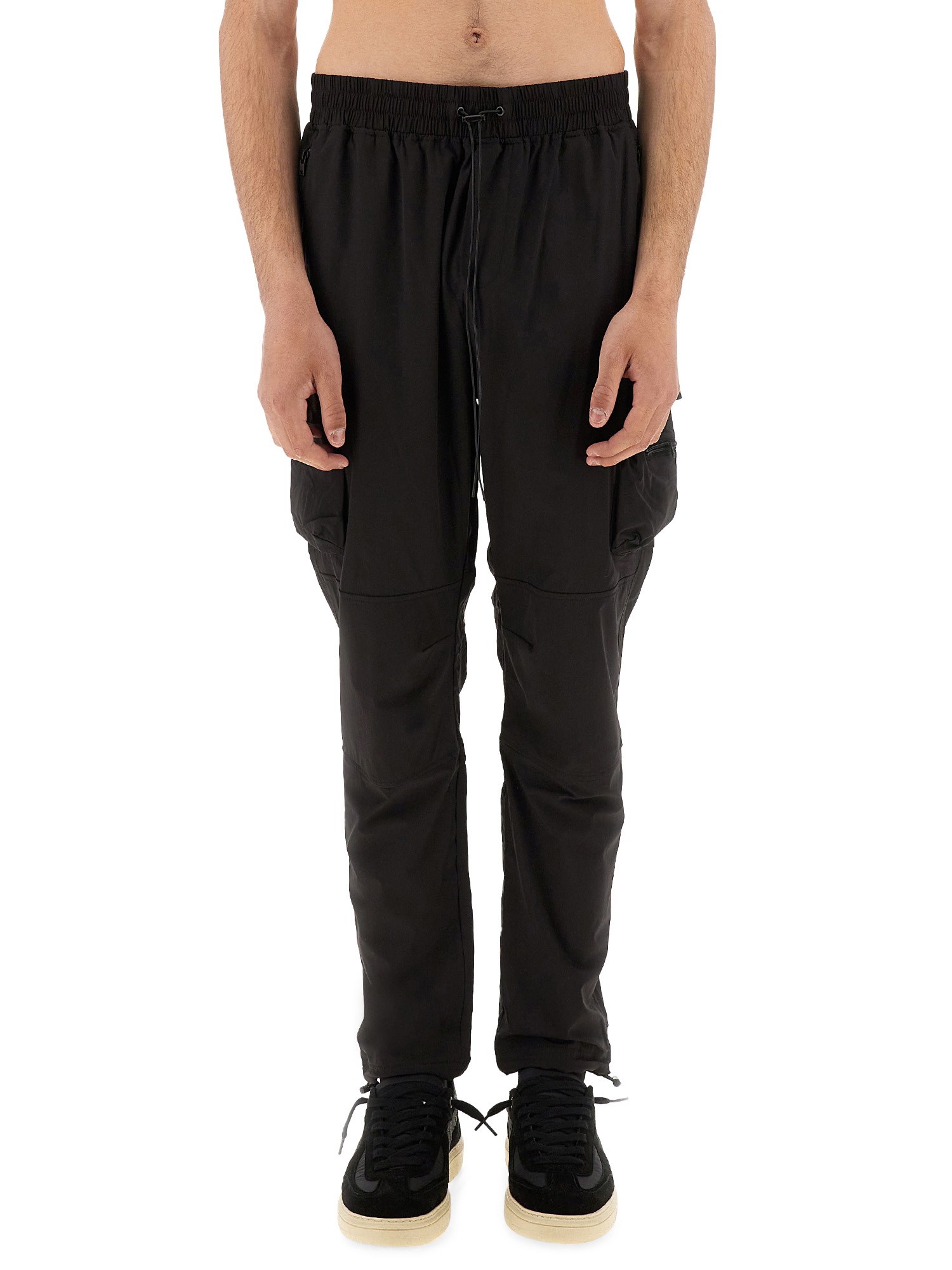 Represent 247 Toggle-fastening Track Pants In Black