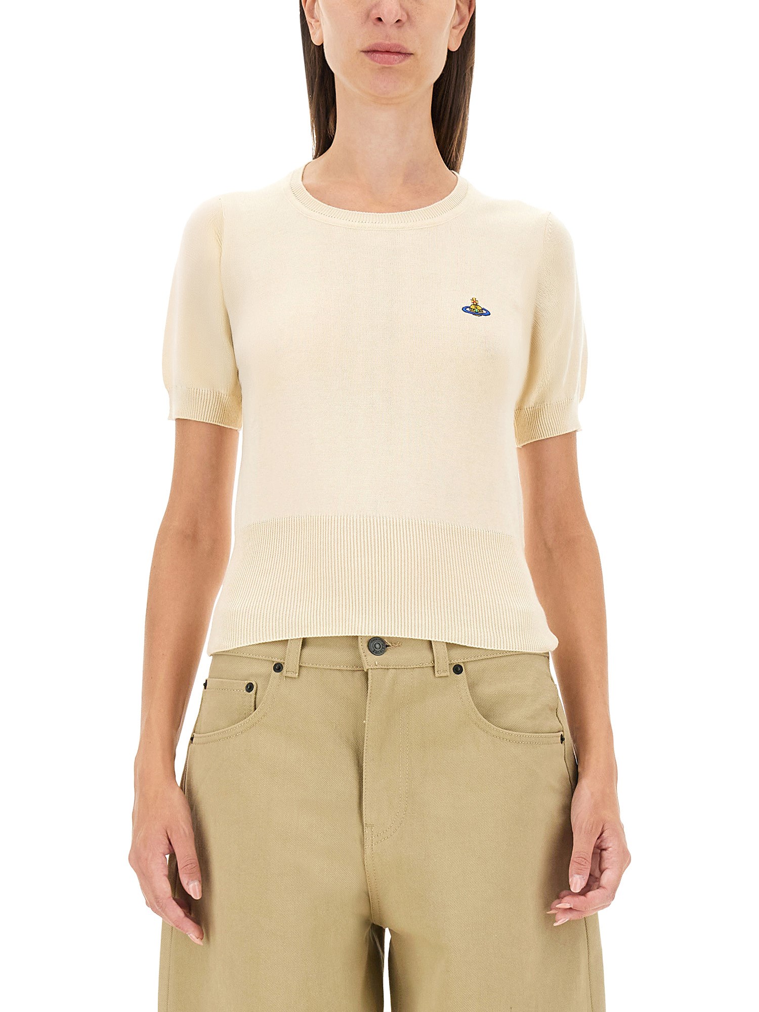 Shop Vivienne Westwood "bea" Shirt In White