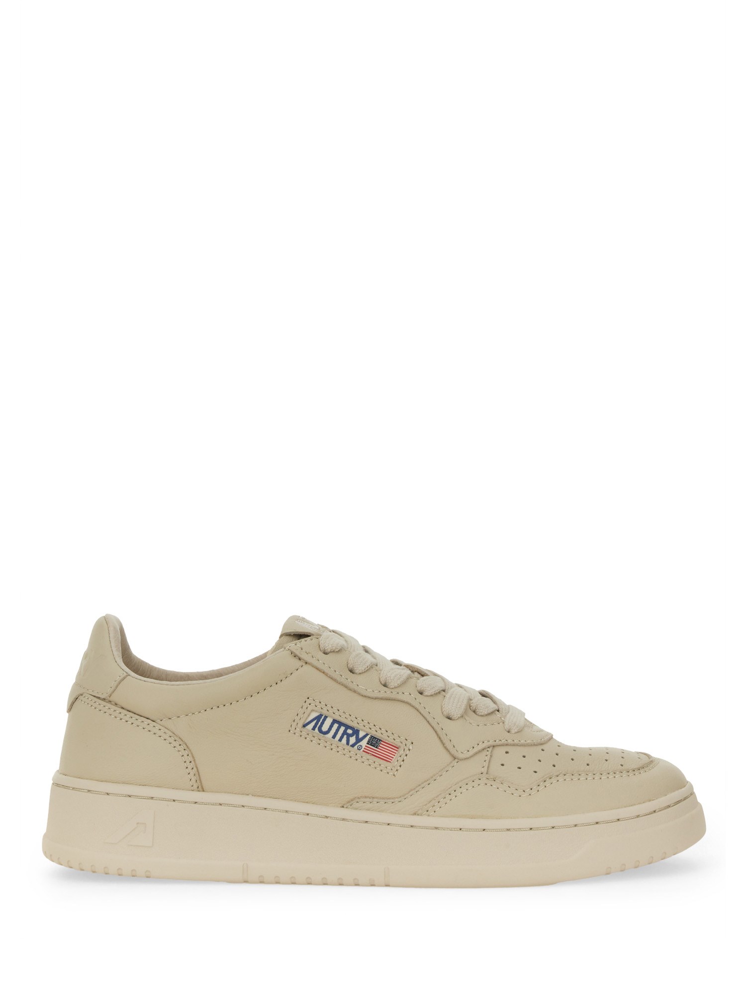 Shop Autry "medalist Low" Sneaker In Powder