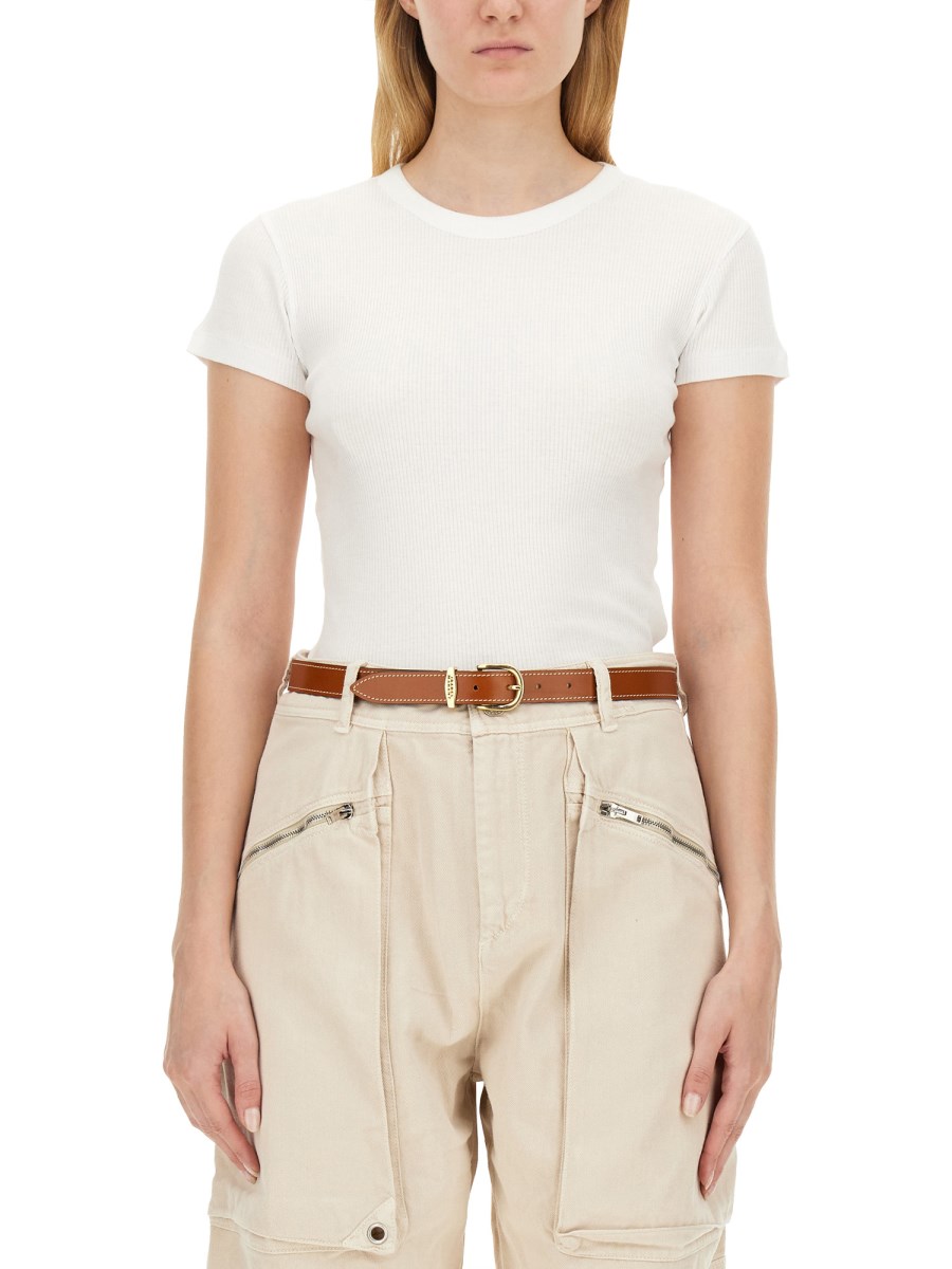 ISABEL MARANT T-SHIRT IN COTONE