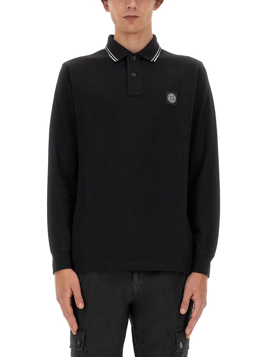 STONE ISLAND POLO CON LOGO