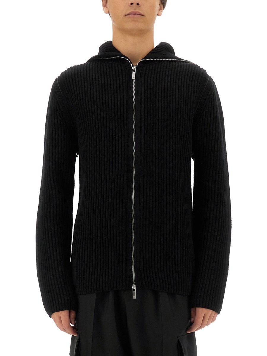 HELMUT LANG MAGLIA SAFETY BALACLAVA IN LANA