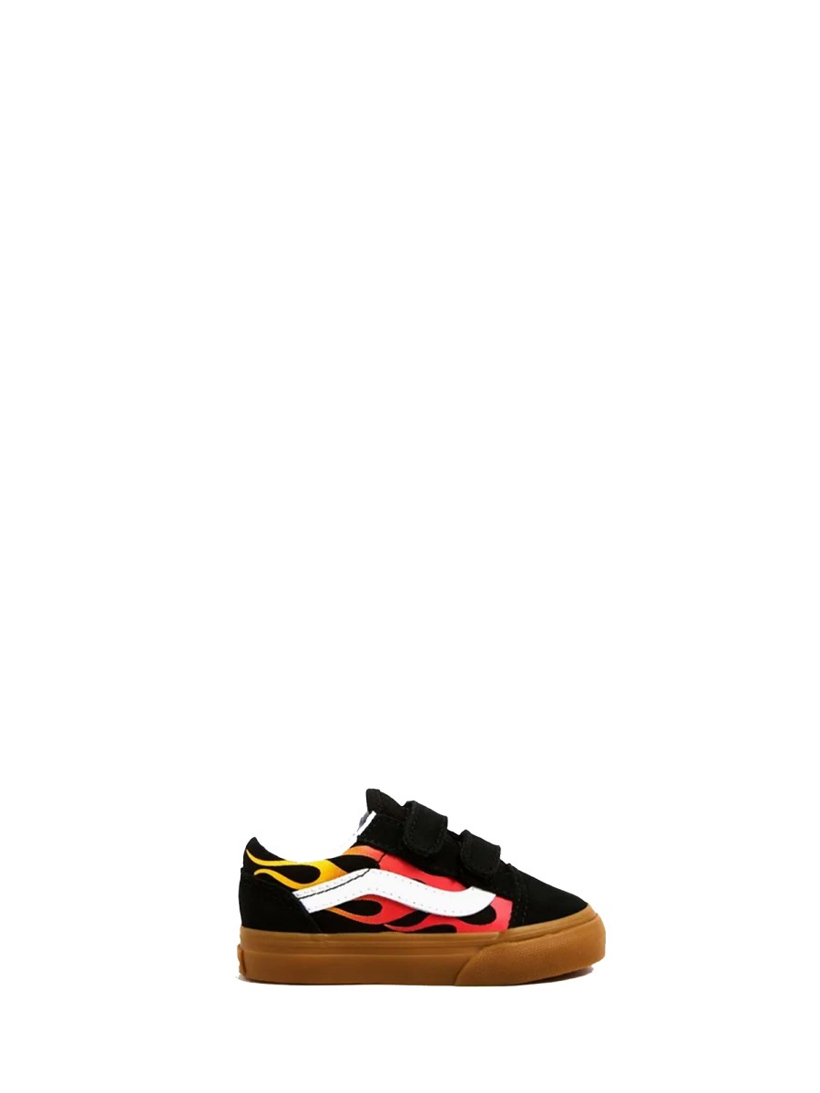 old skool v flame black/gum