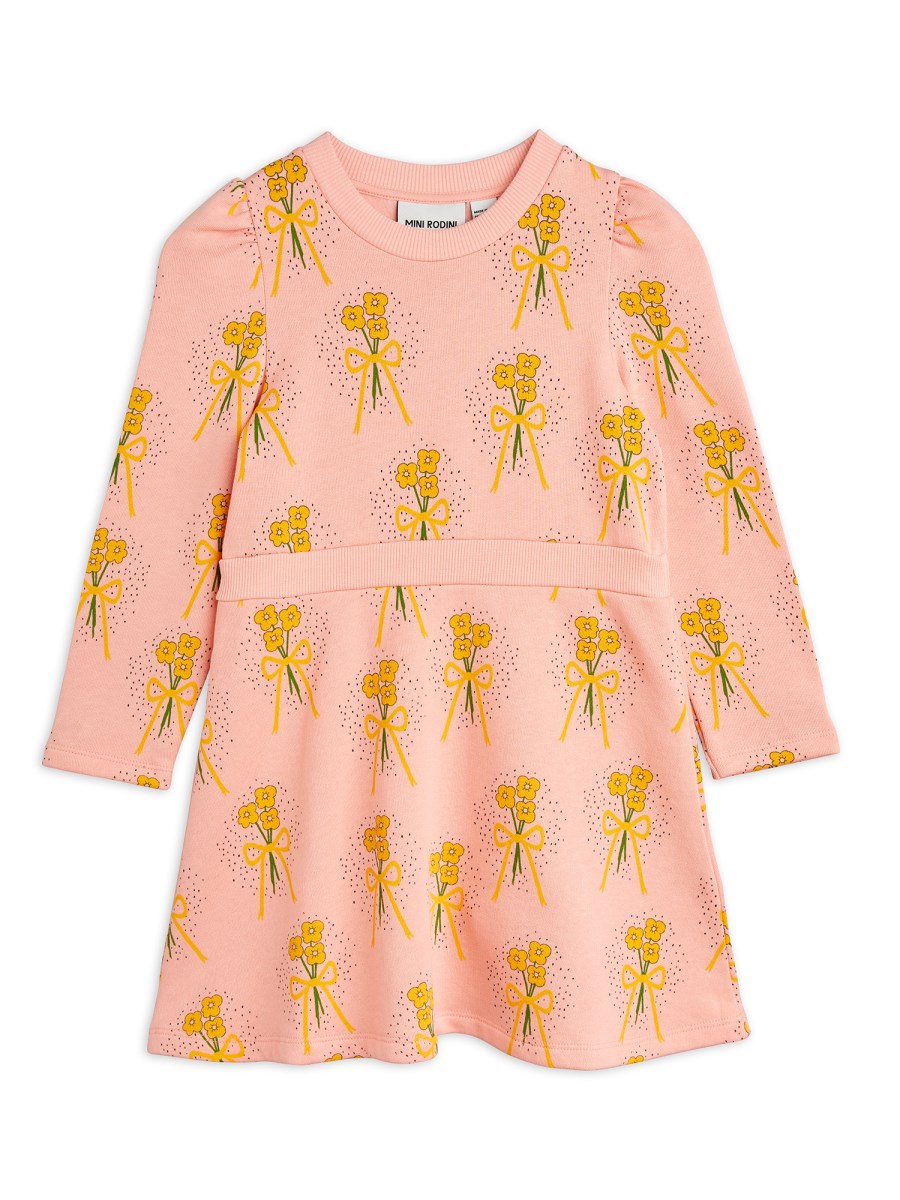 mini rodini winter flowers aop sweat dress -chapter 2,