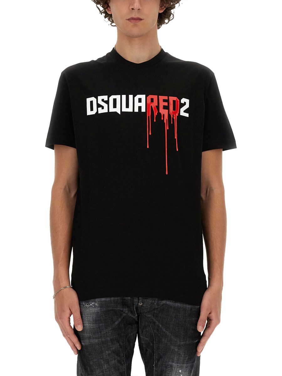 DSQUARED T-SHIRT COOL FIT IN JERSEY DI COTONE