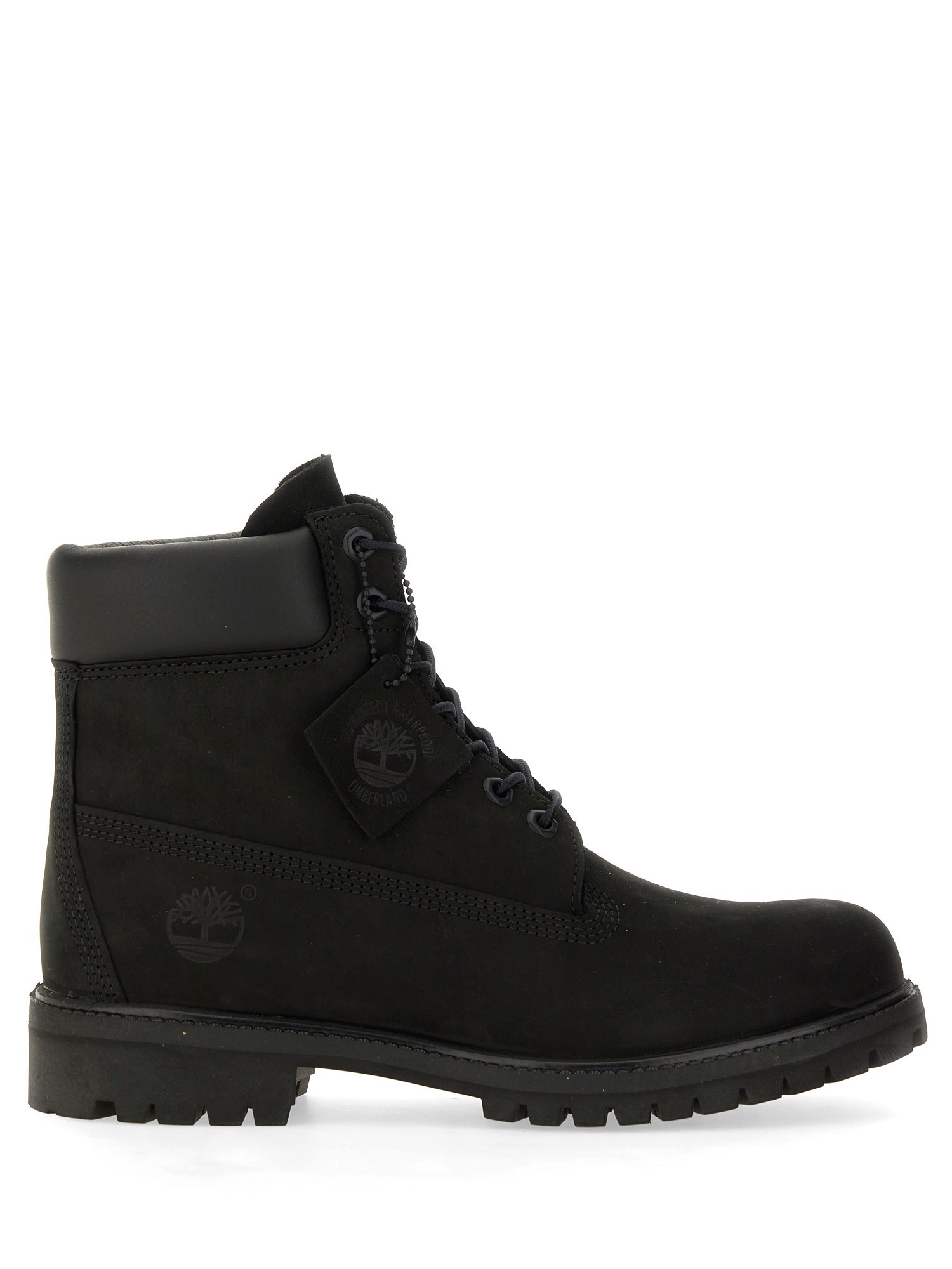 Shop Timberland Waterproof Lace-up Boot In Black