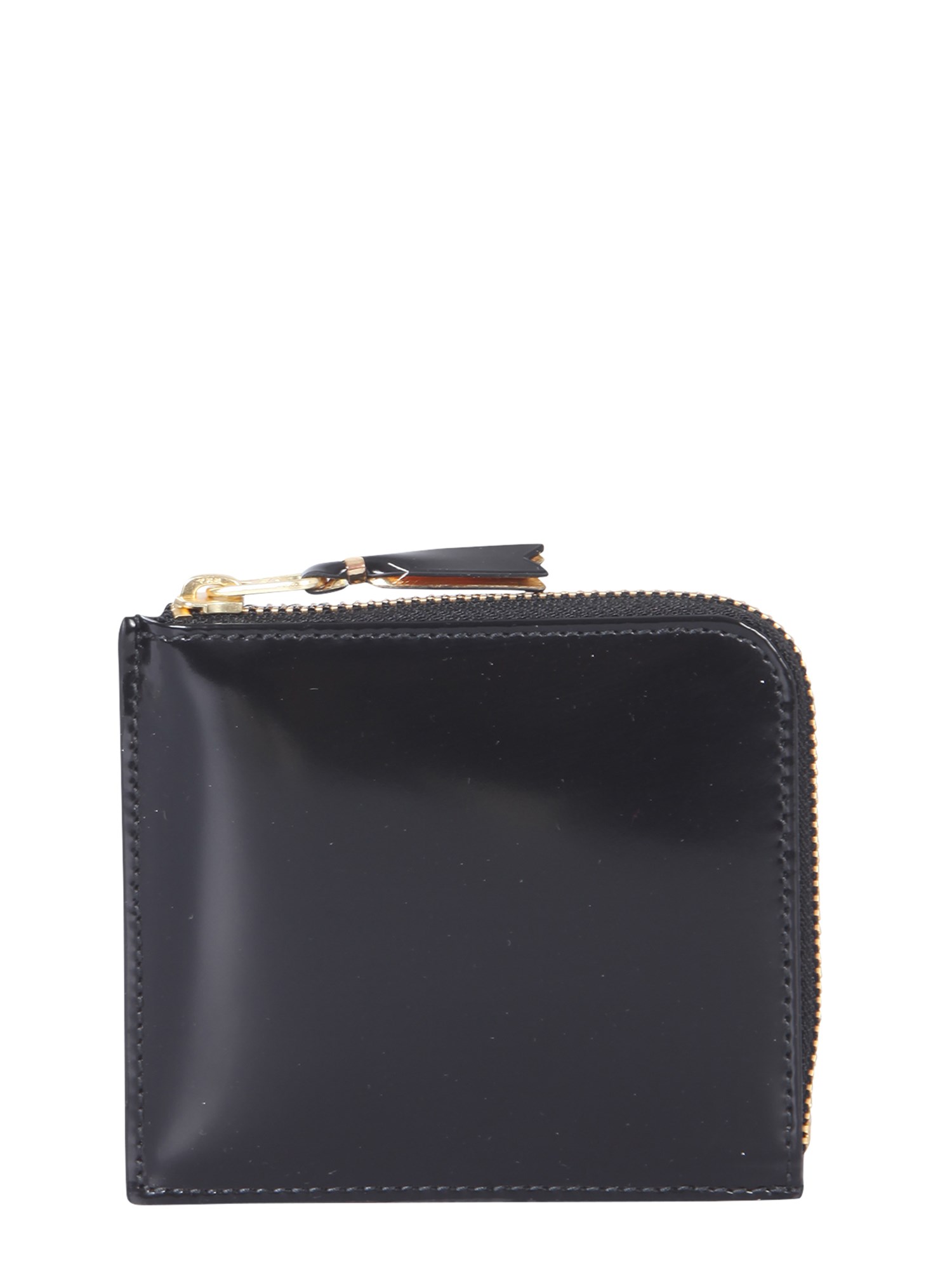 Shop Comme Des Garçons Leather Wallet In Black