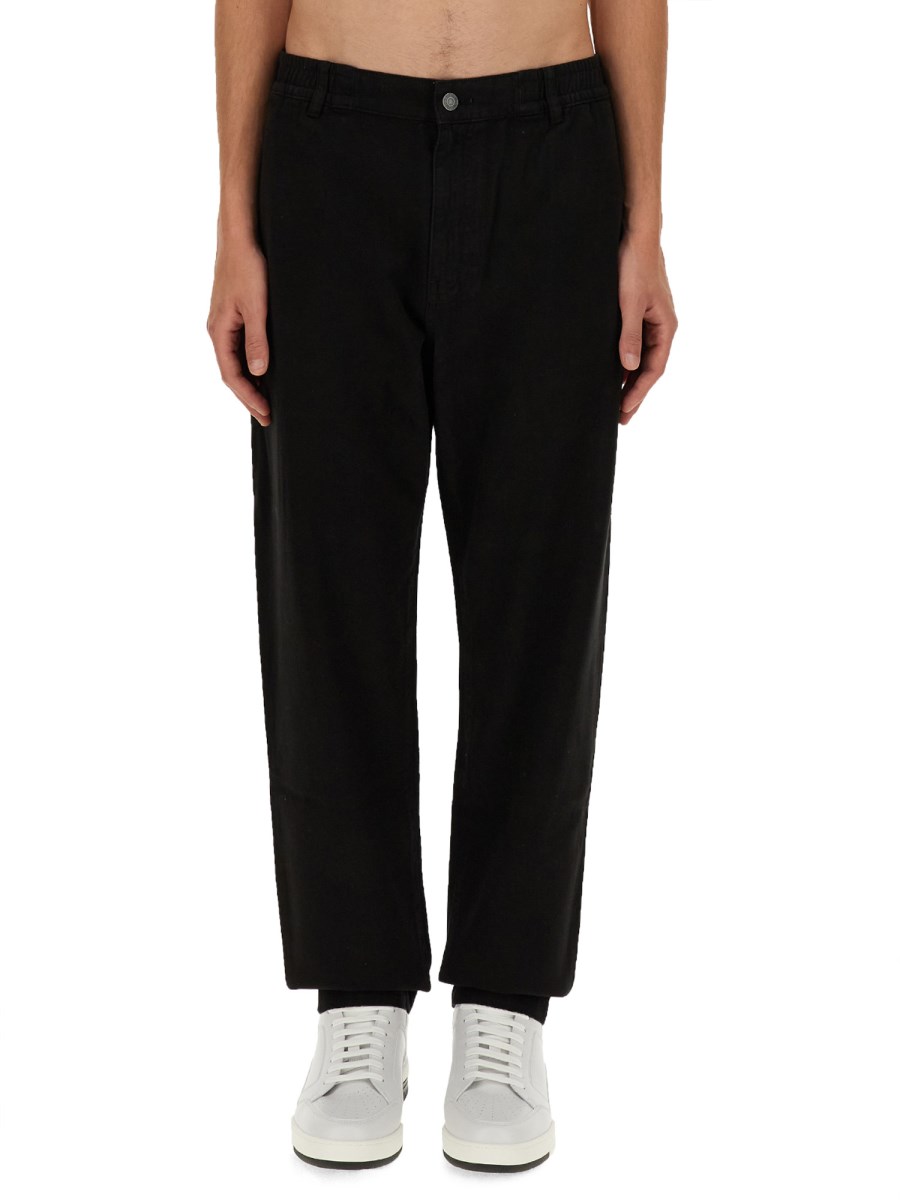 MOSCHINO PANTALONE IN COTONE