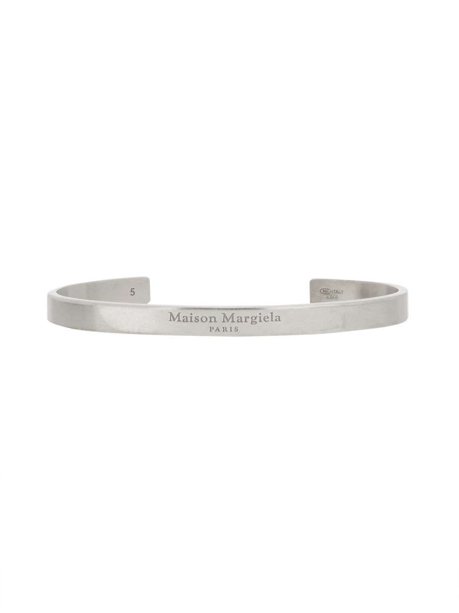 ブレスレット Maison Margiela Rigid Bracelet MAISON MARGIELA - RIGID LOGO BRACELET - Eleonora Bonucci