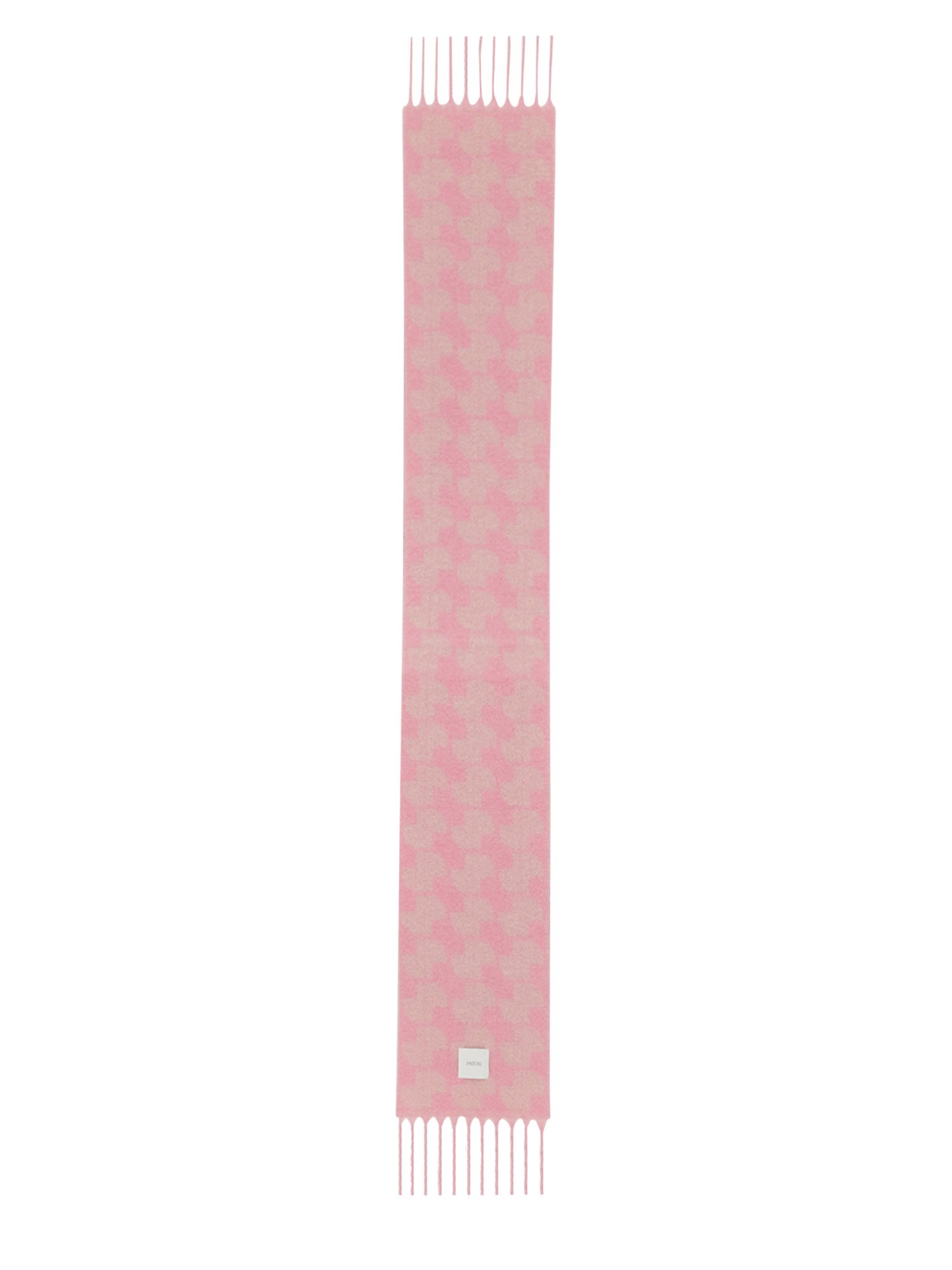 Shop Patou "jp" Scarf In Pink