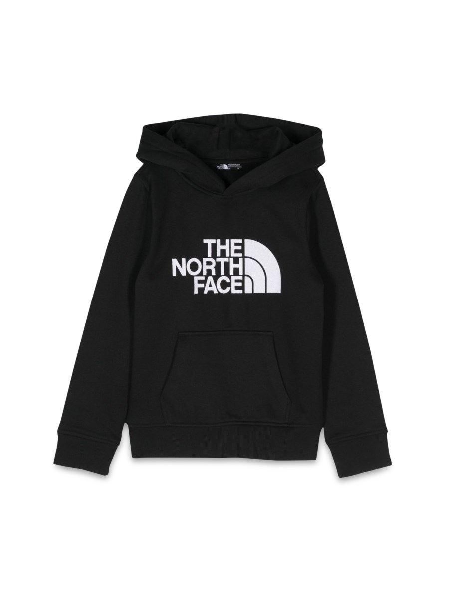 b drew peak p/o hoodie tnf black