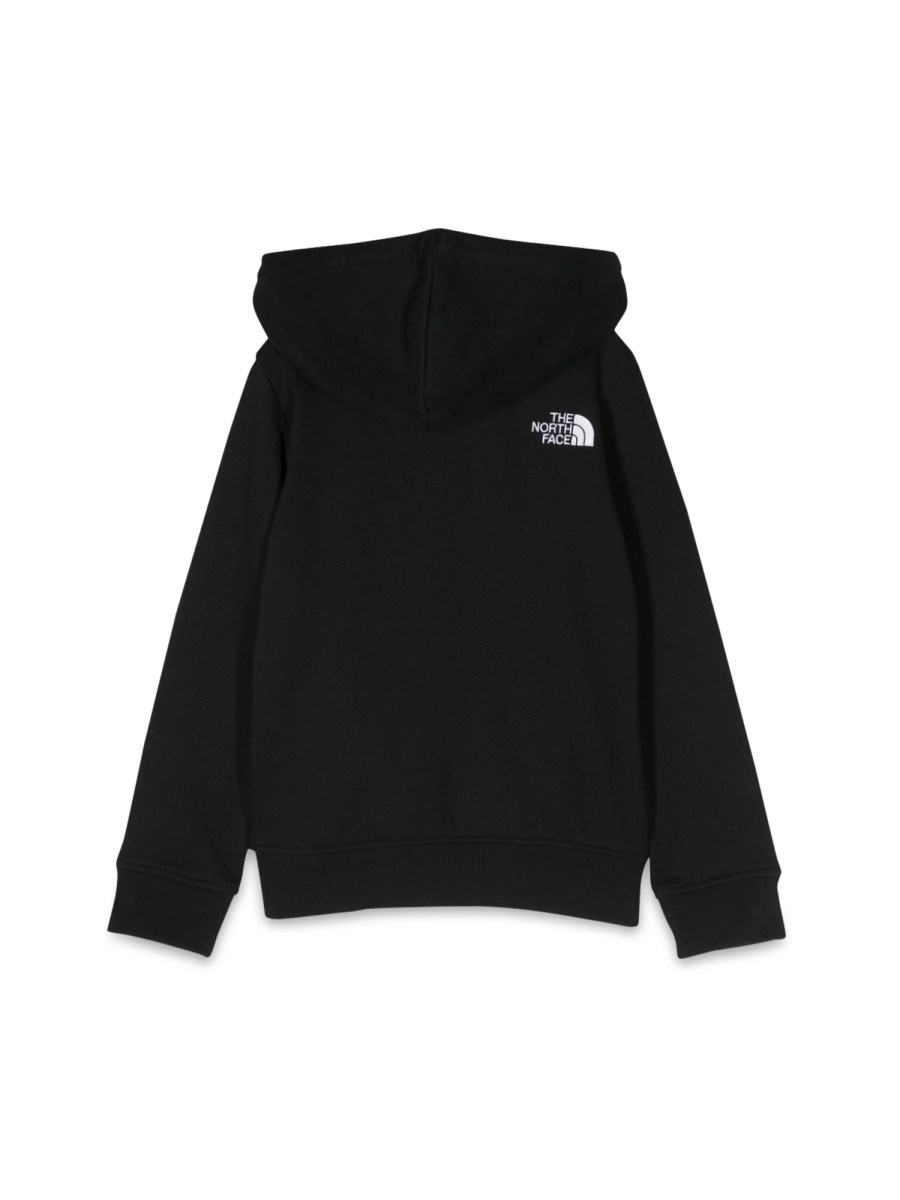 b drew peak p/o hoodie tnf black