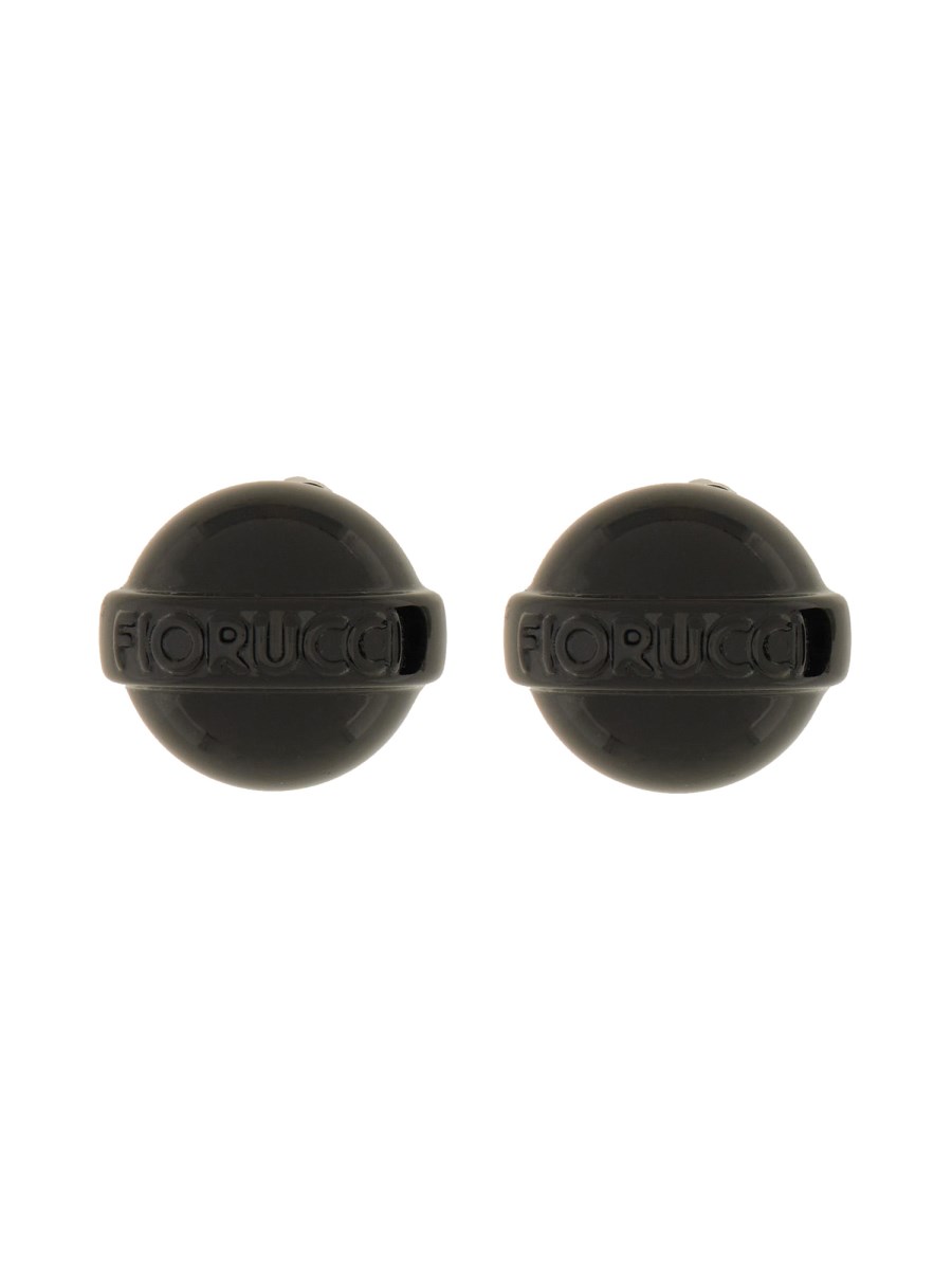 ORECCHINO GLOSSY BLACK MINI LOLLIPOP 