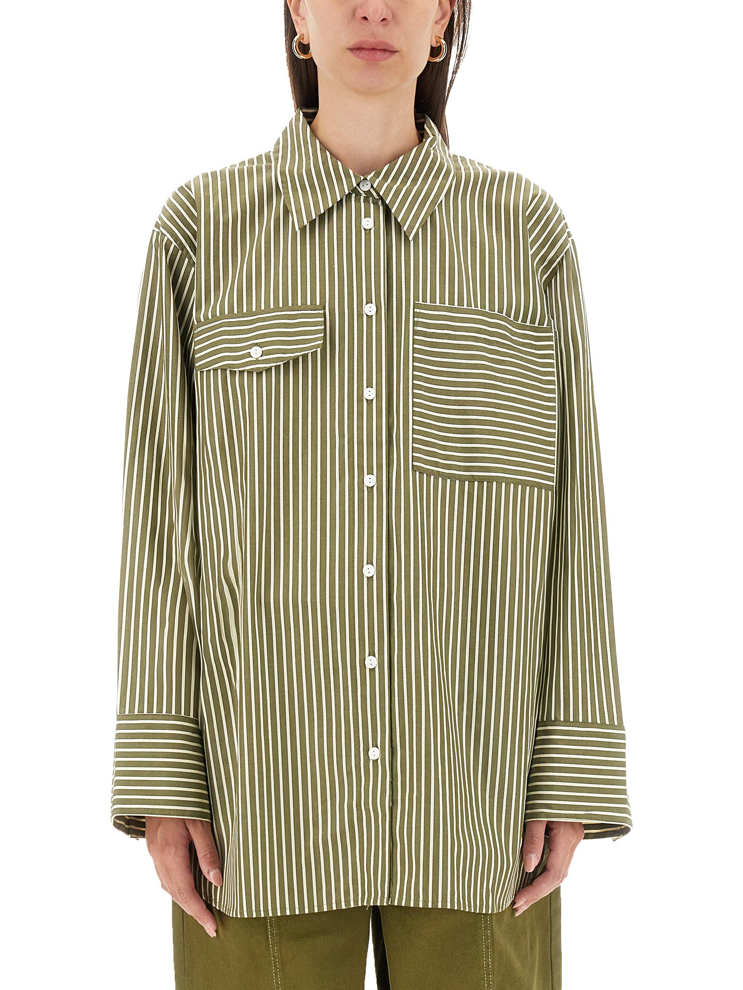 Shop Baum Und Pferdgarten Marlea Shirt In Green