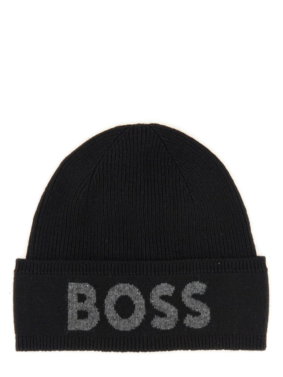 CAPPELLO BEANIE CON LOGO 