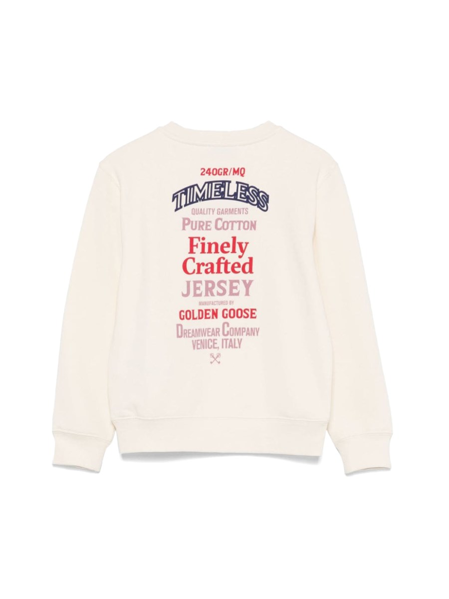 journey girl's crewneck regular sweatshirt printed