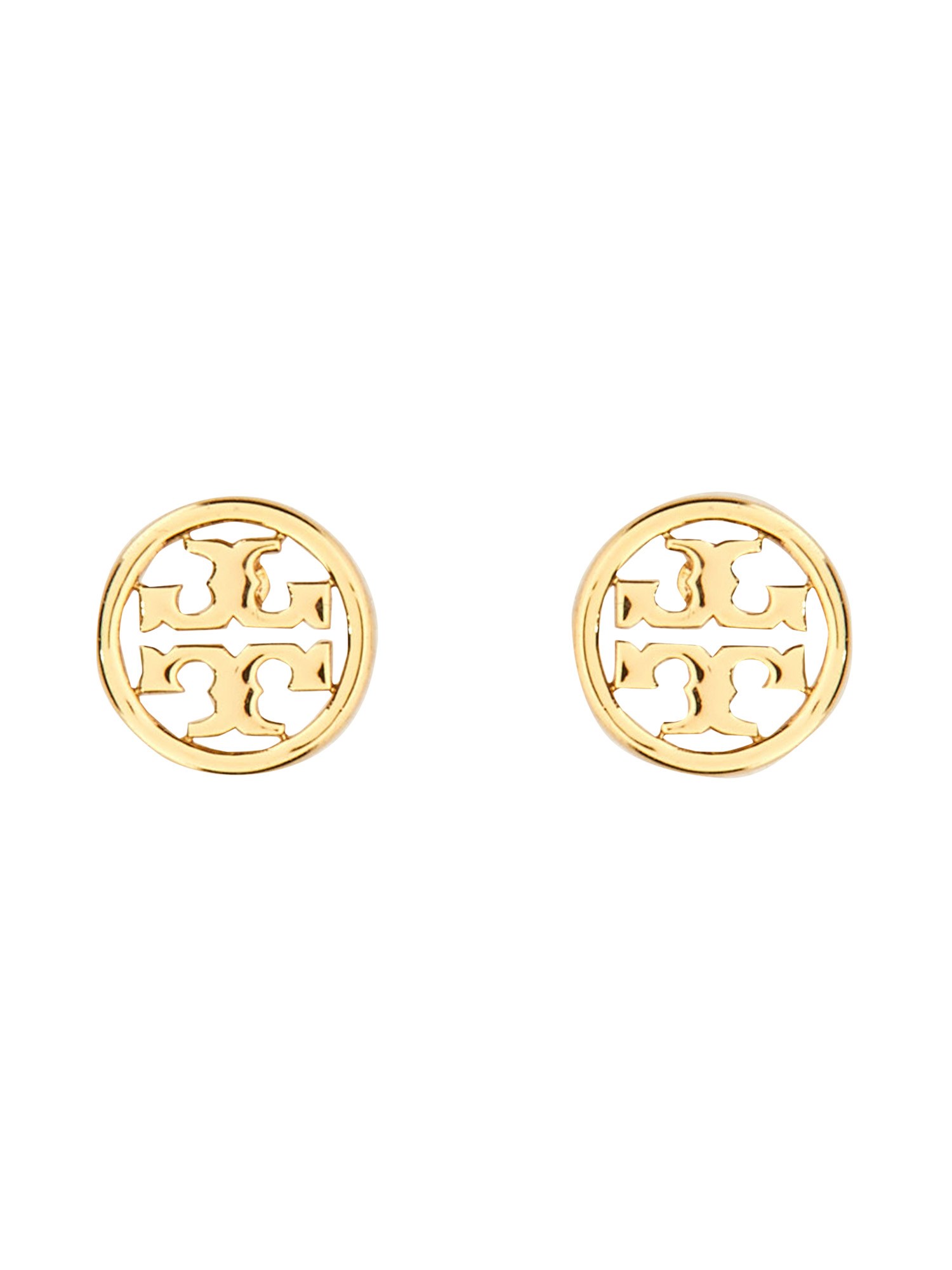 Tory Burch "miller" Stud Earrings In Gold