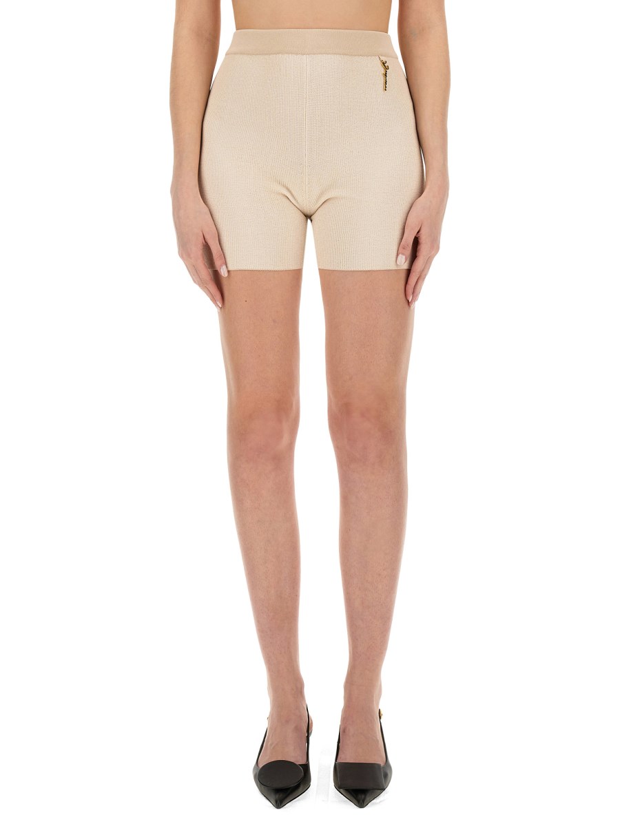 JACQUEMUS SHORTS PRALU IN COTONE