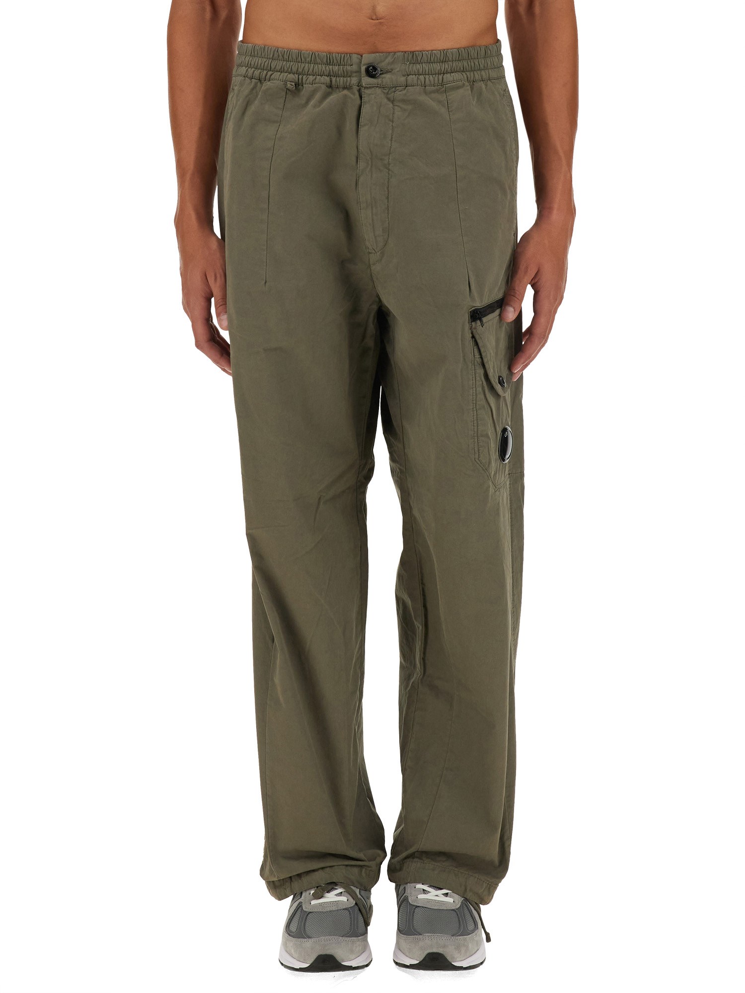 Shop C.p. Company C. P. Company Cargo Pants In Green