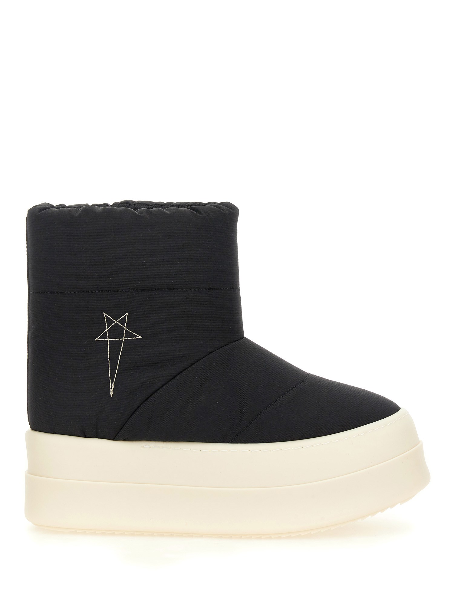 Rick Owens Drkshdw Mega Bumper Boots In Black